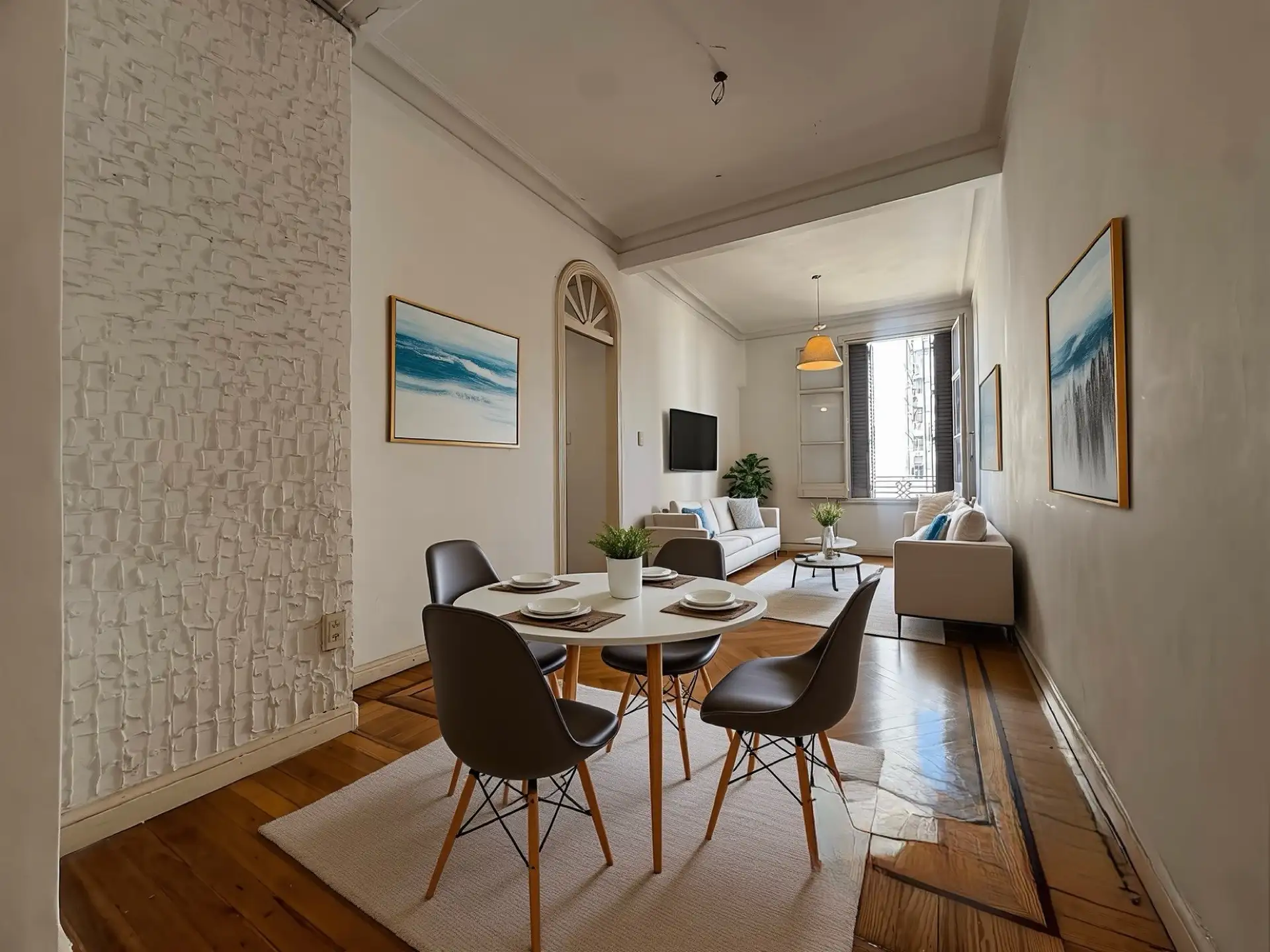 Apartamento de dois ambientes na Av. San Juan em San Cristóbal