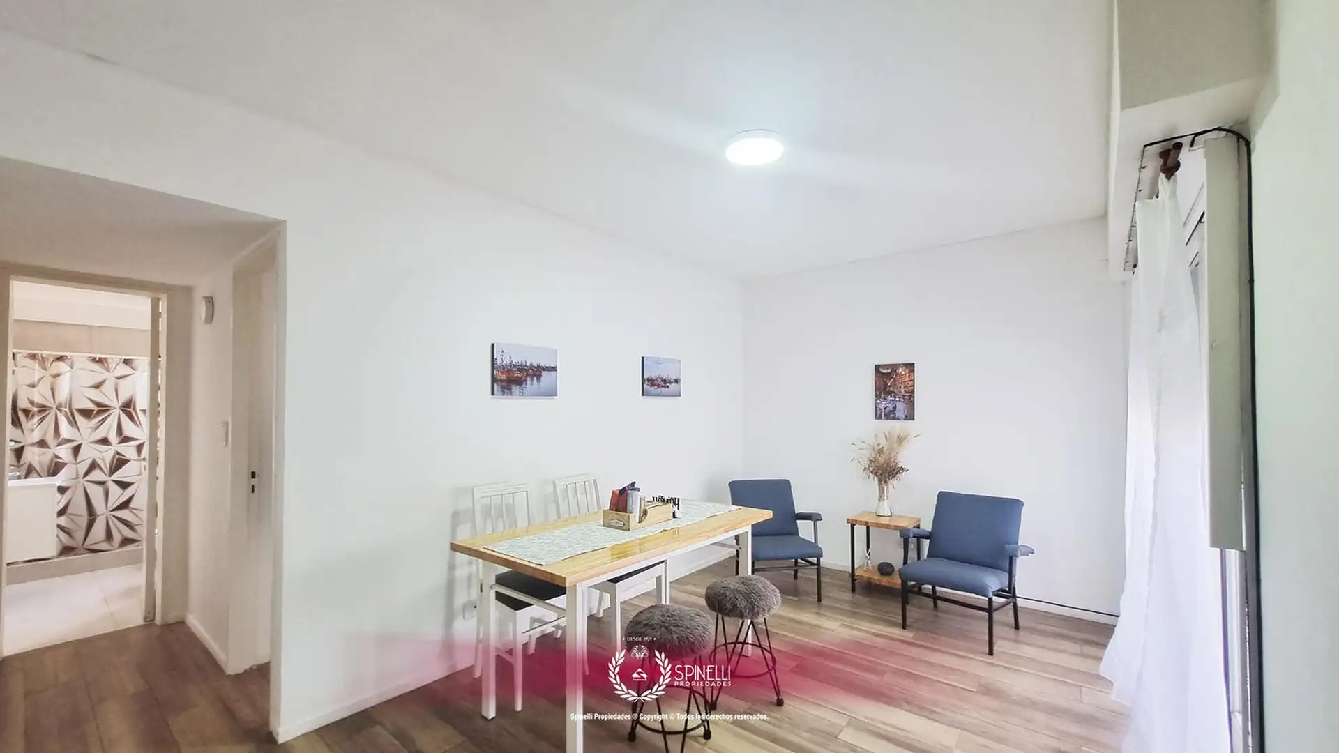 Furnished two-room apartment in Boedo