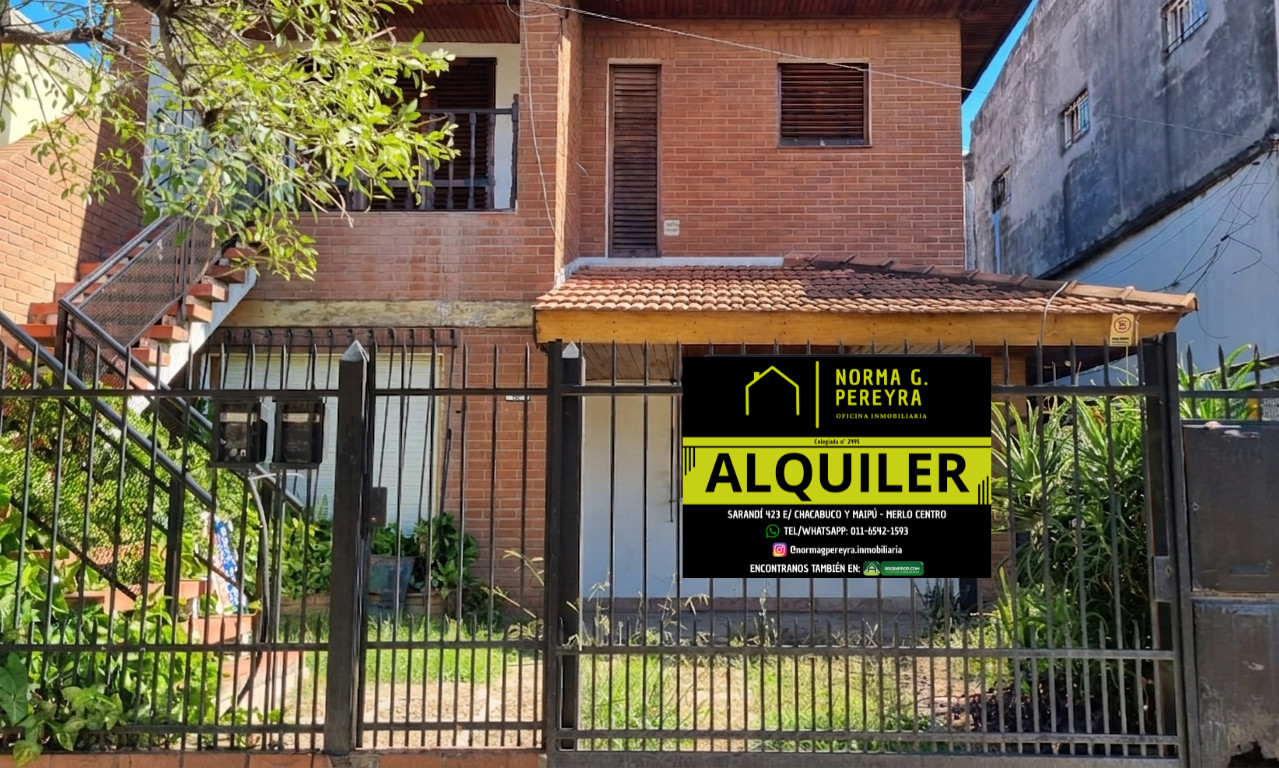 Casa en Alquiler en Merlo Sur, Merlo