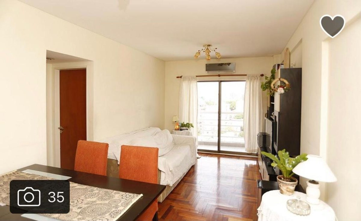 Departamento de 2 ambientes con cochera en Caballito