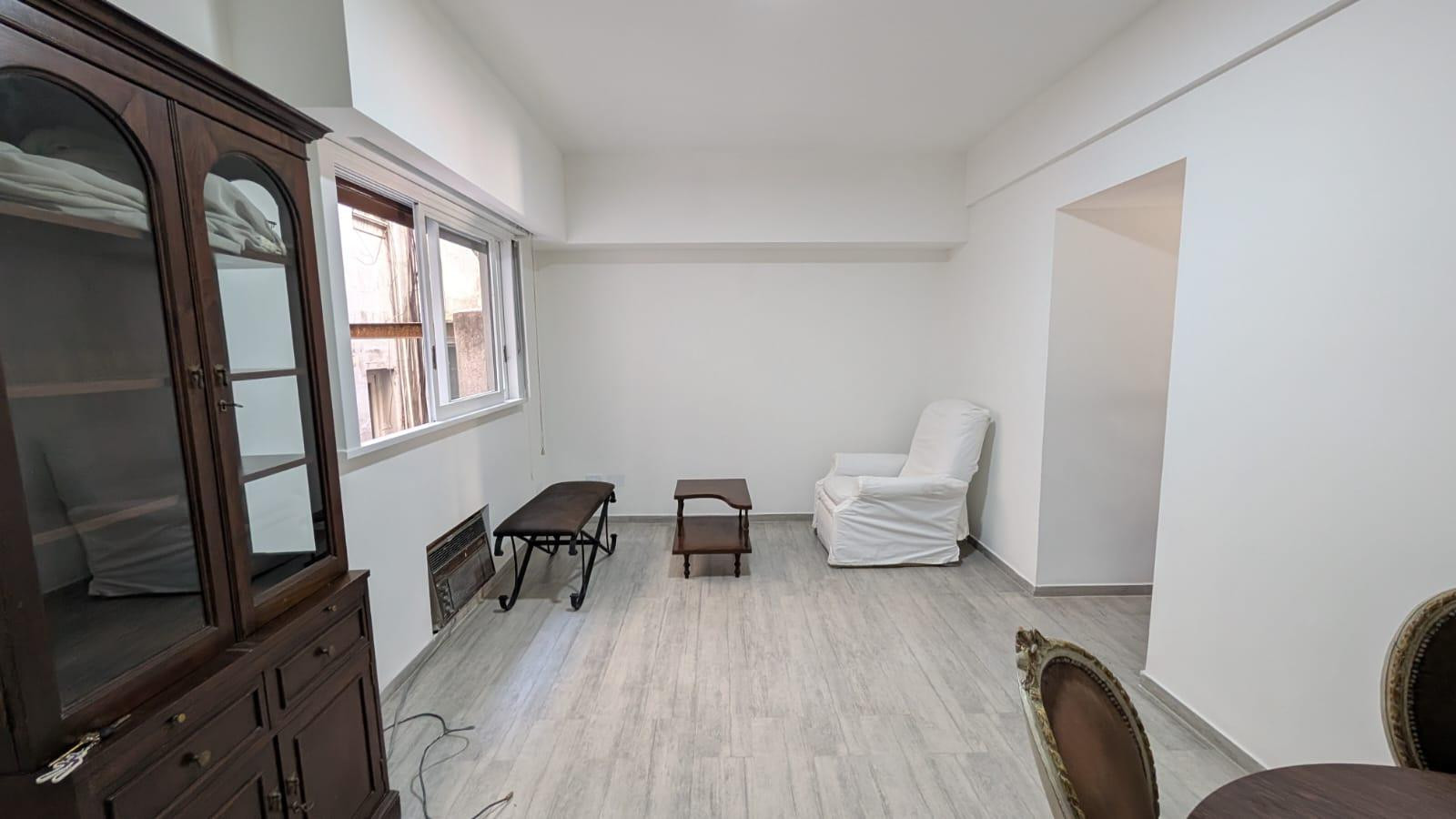 Monoambiente amoblado reciclado en Retiro