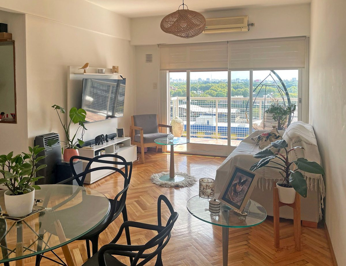 Departamento amoblado de 3 ambientes en Villa Crespo