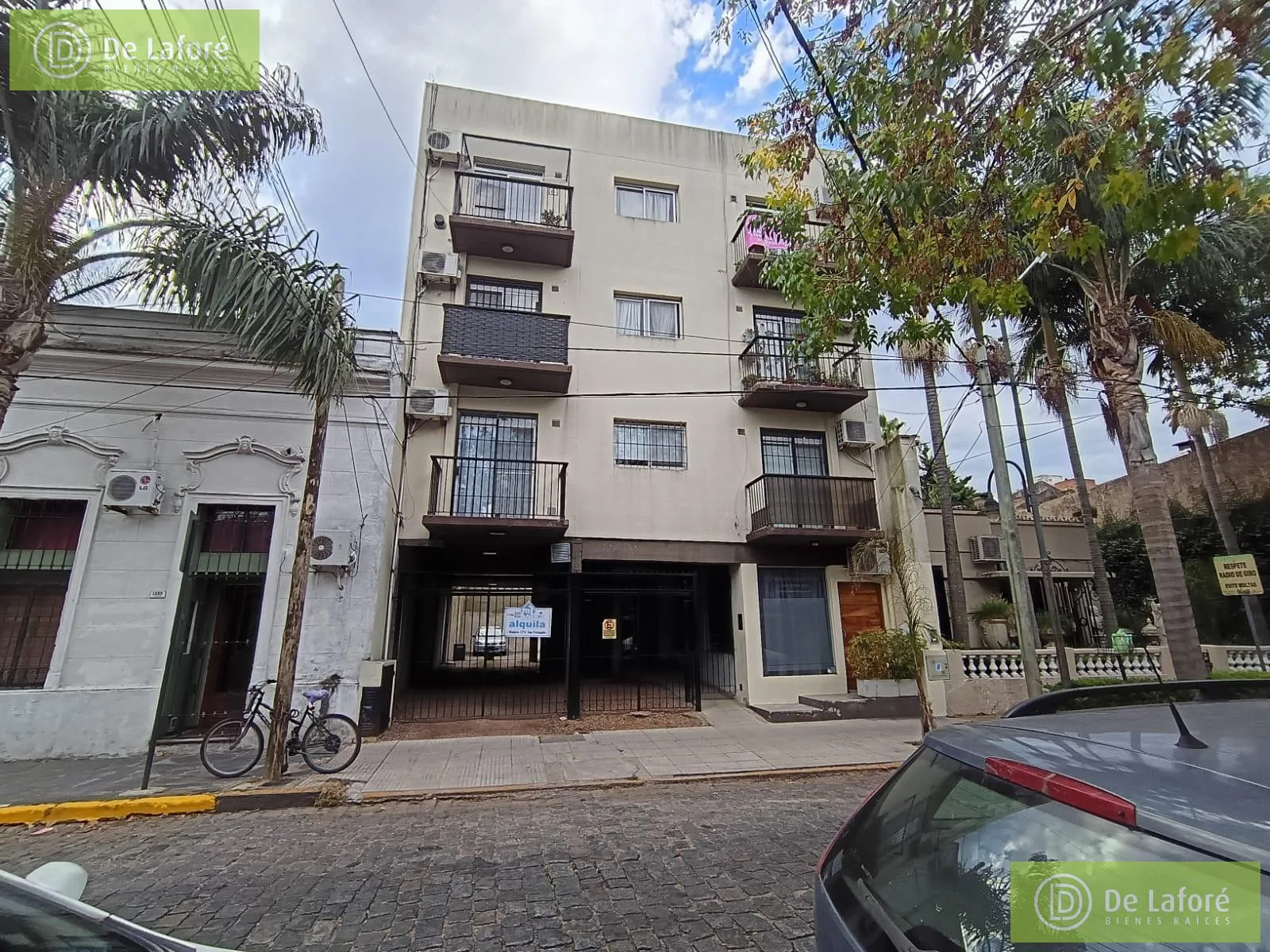 Monoambiente con terraza y cochera descubierta en San Fernando