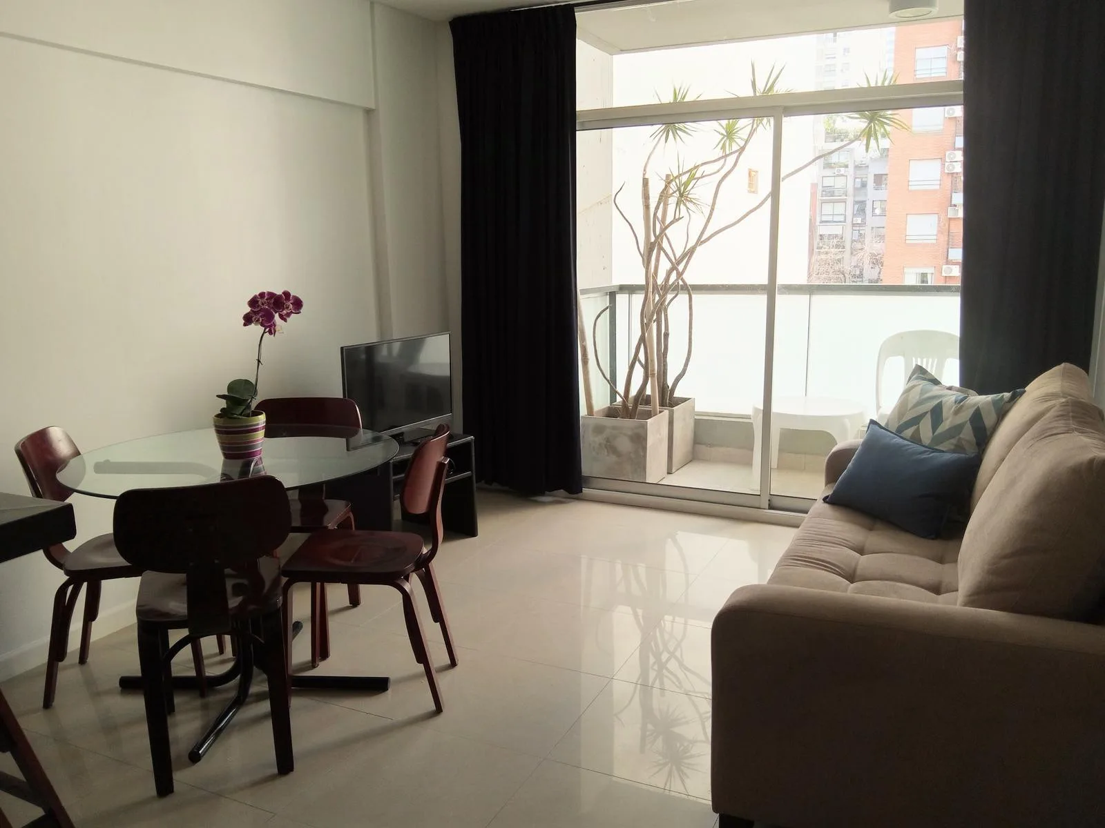 Furnished studio apartment in Palermo