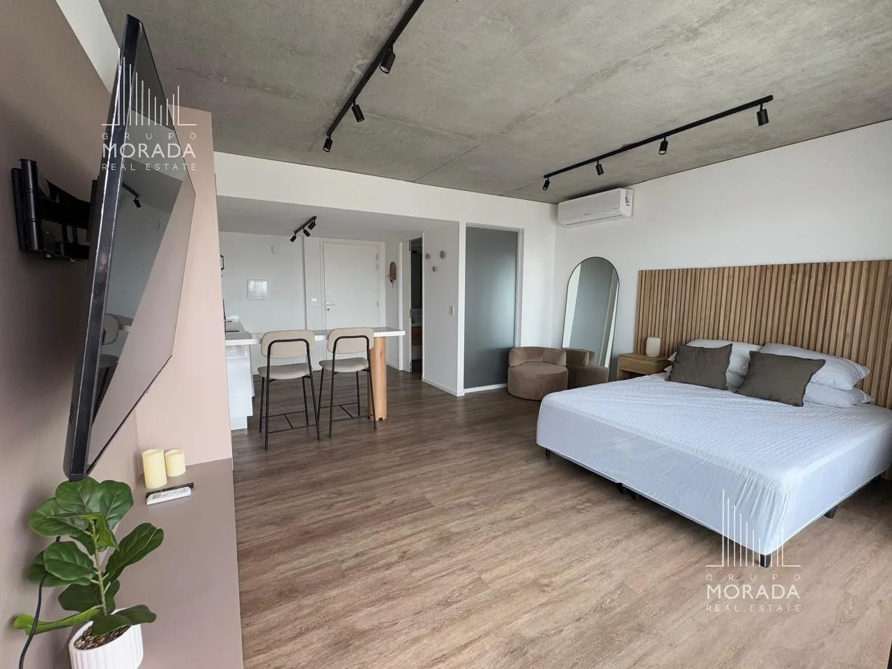 Monoambiente amoblado en alquiler en San Telmo