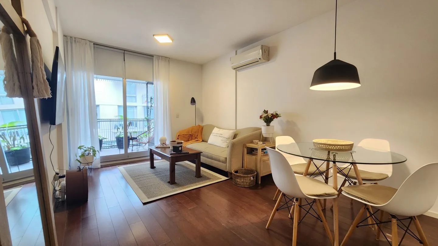 Furnished two-room apartment in Villa Urquiza