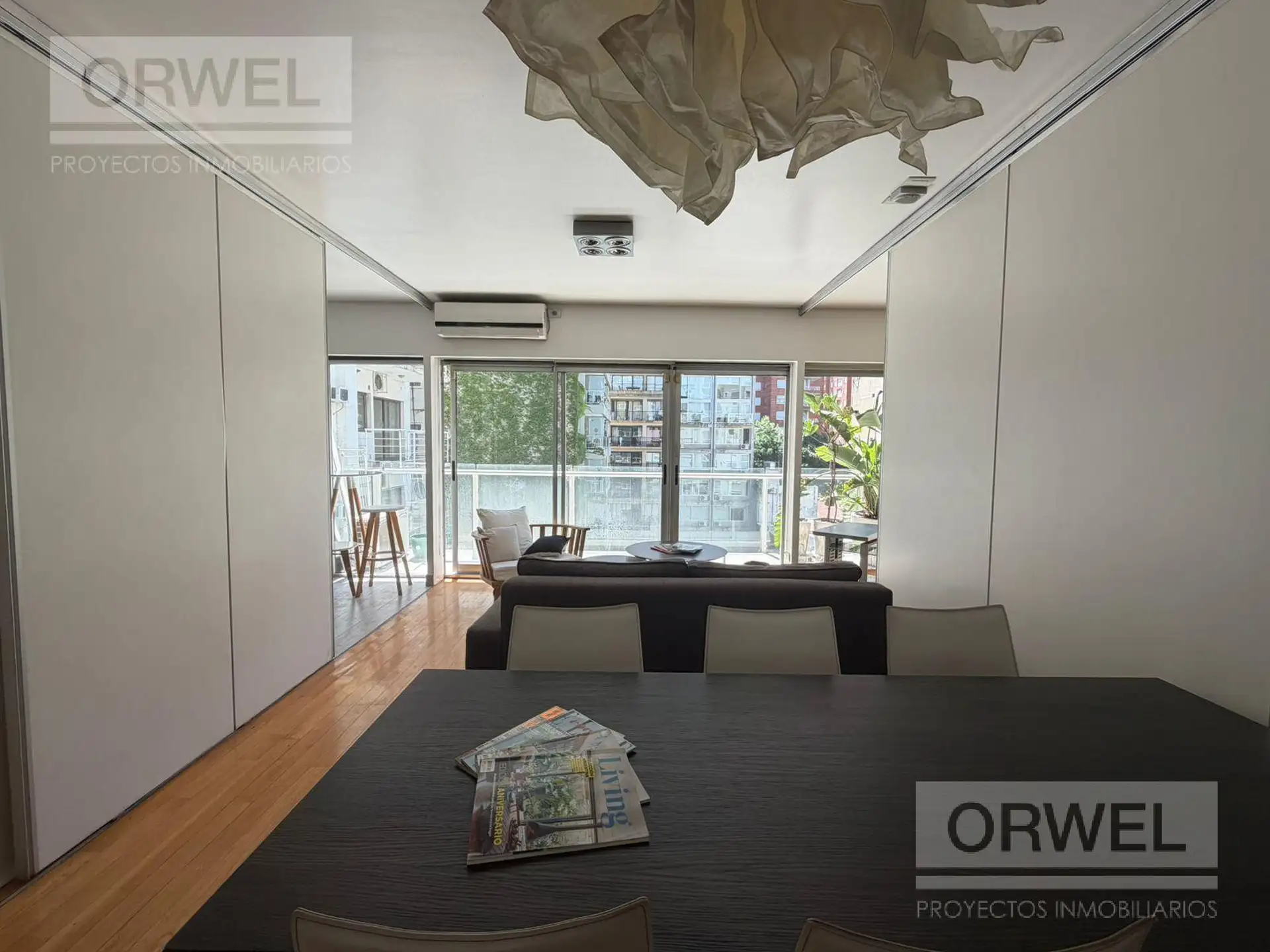 Двухкомнатная квартира с мебелью в Núñez