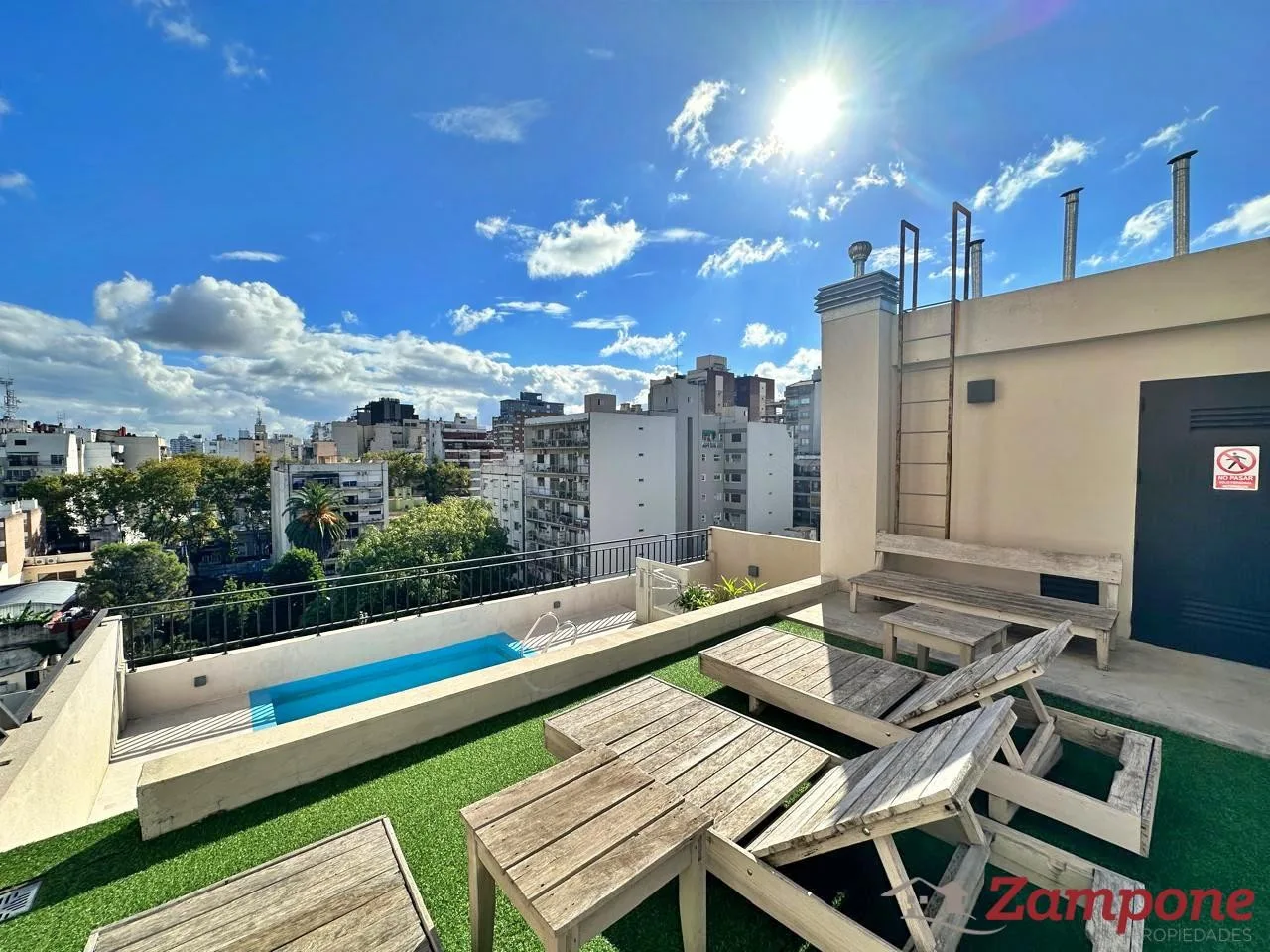 Departamento de 2 ambientes con balcón en Flores