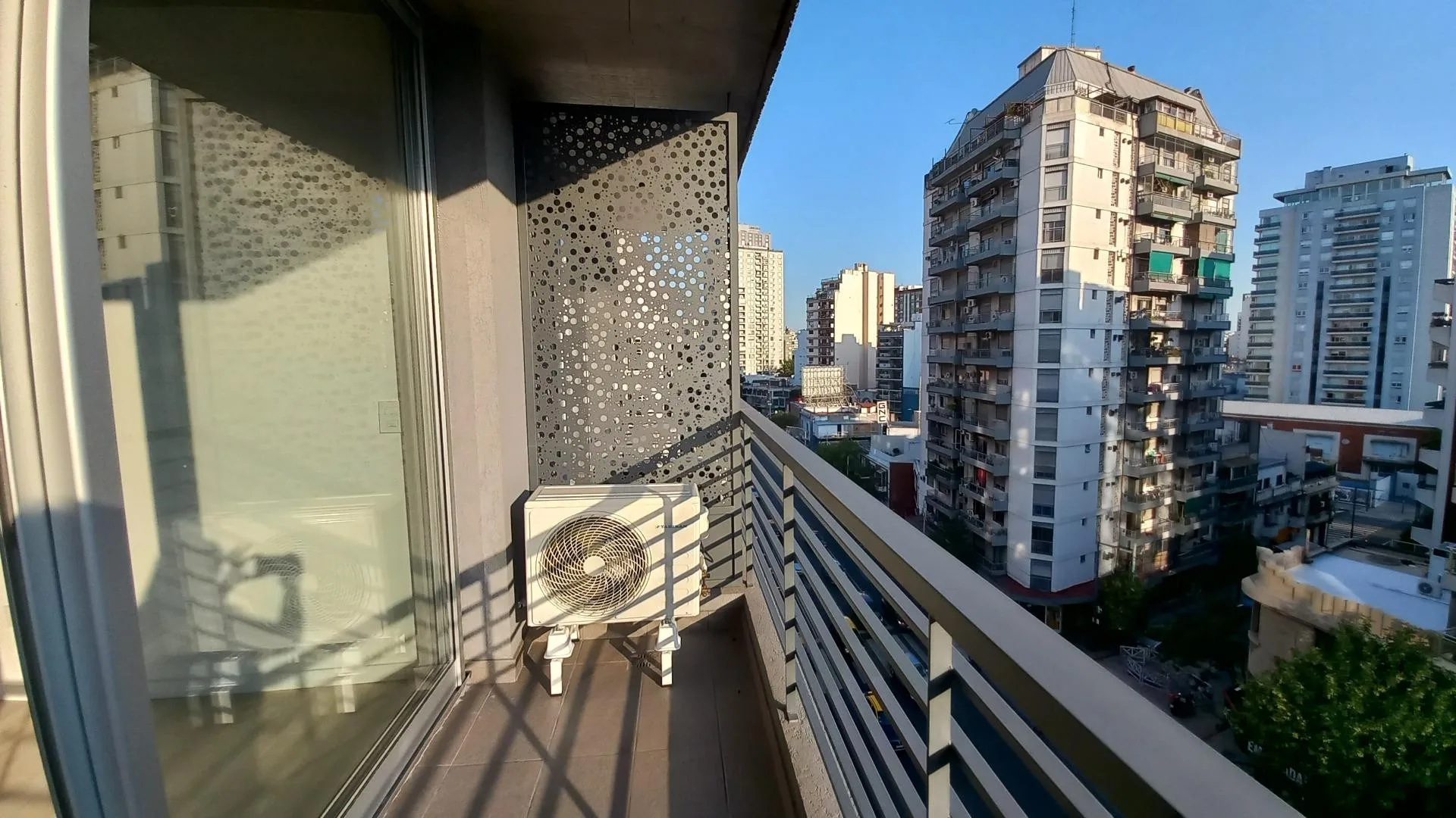 Studio apartment with balcony in Villa Crespo