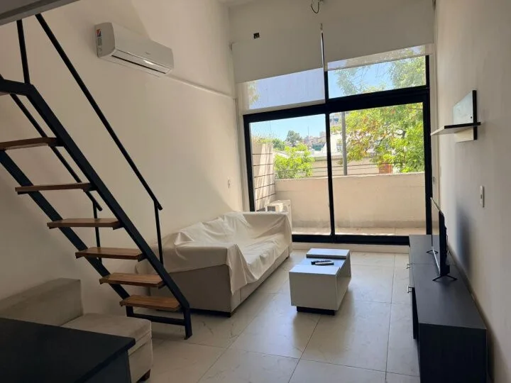Monoambiente de 50 m² con balcón en Parque Chacabuco
