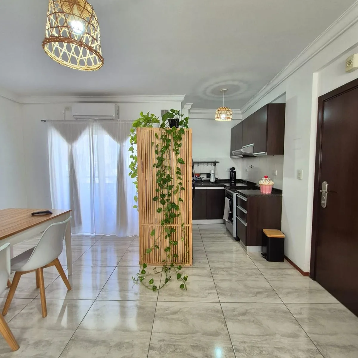 Departamento de 1 ambiente amoblado en Caballito