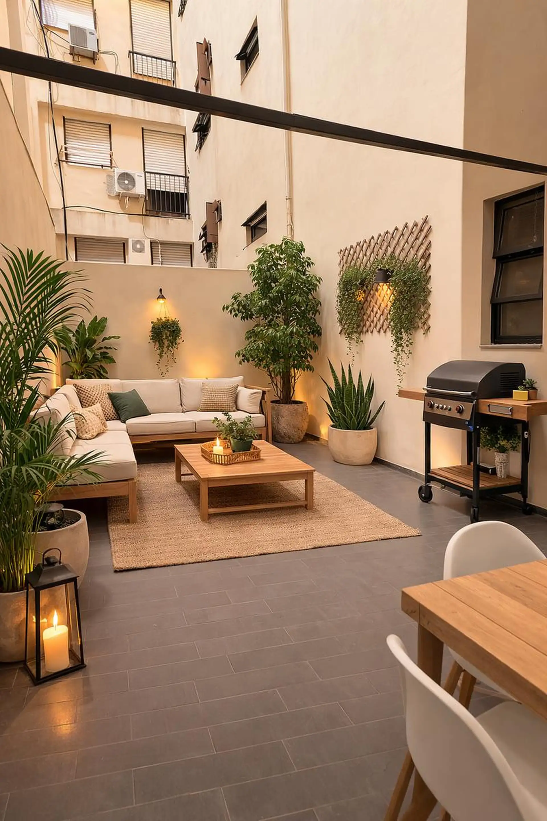 Departamento de 2 ambientes con patio en Retiro