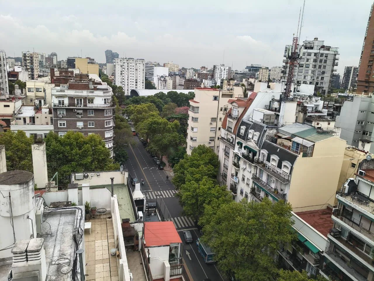 Departamento de 2 ambientes con balcón al frente en Belgrano