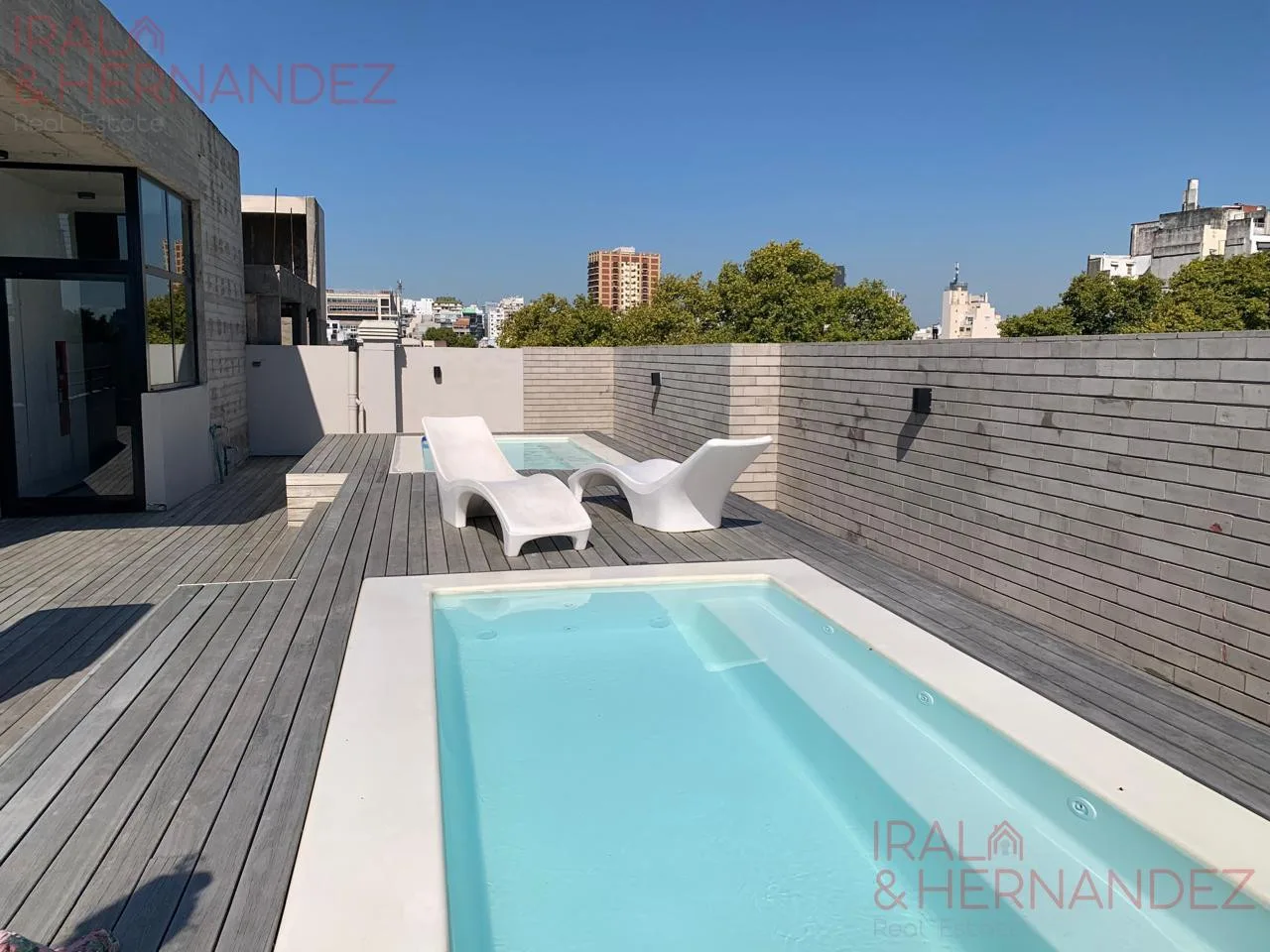 Departamento de 2 dormitorios amoblado con balcón terraza en Palermo Soho