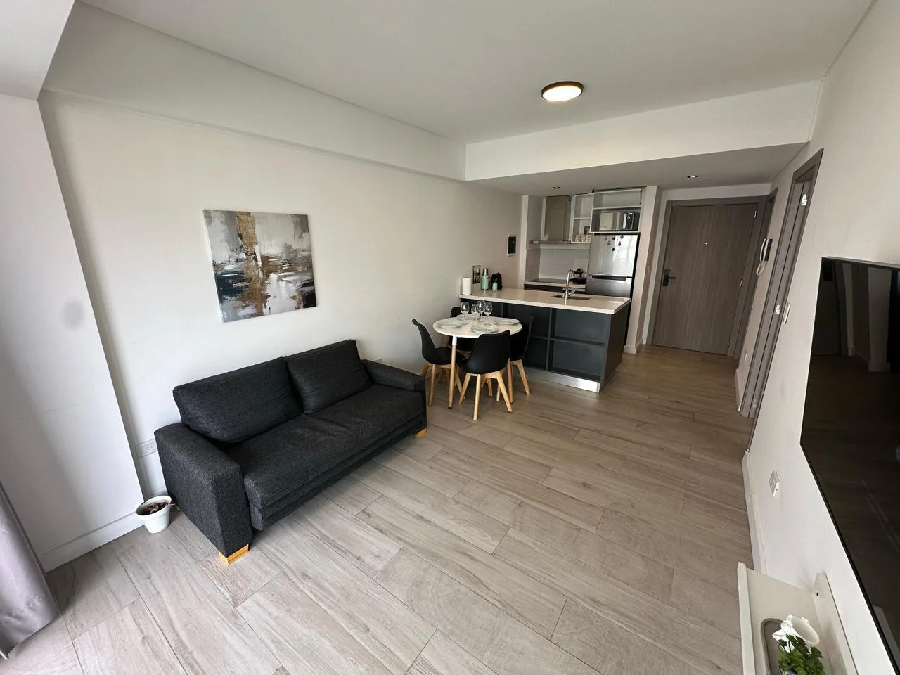 Furnished two-room apartment in Monserrat