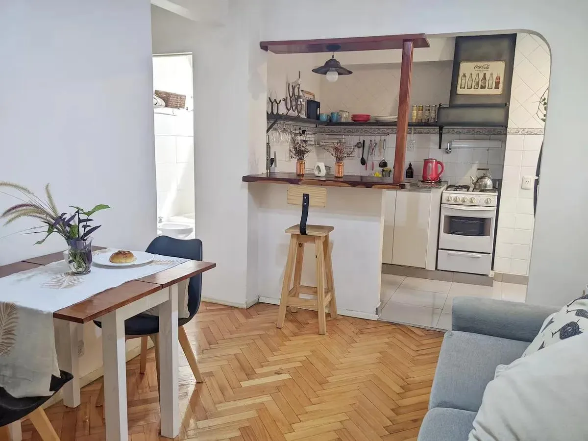 Departamento de 2 ambientes amoblado en Villa del Parque