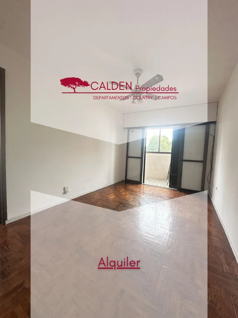 Departamento de 3 ambientes con balcón corrido en Villa del Parque