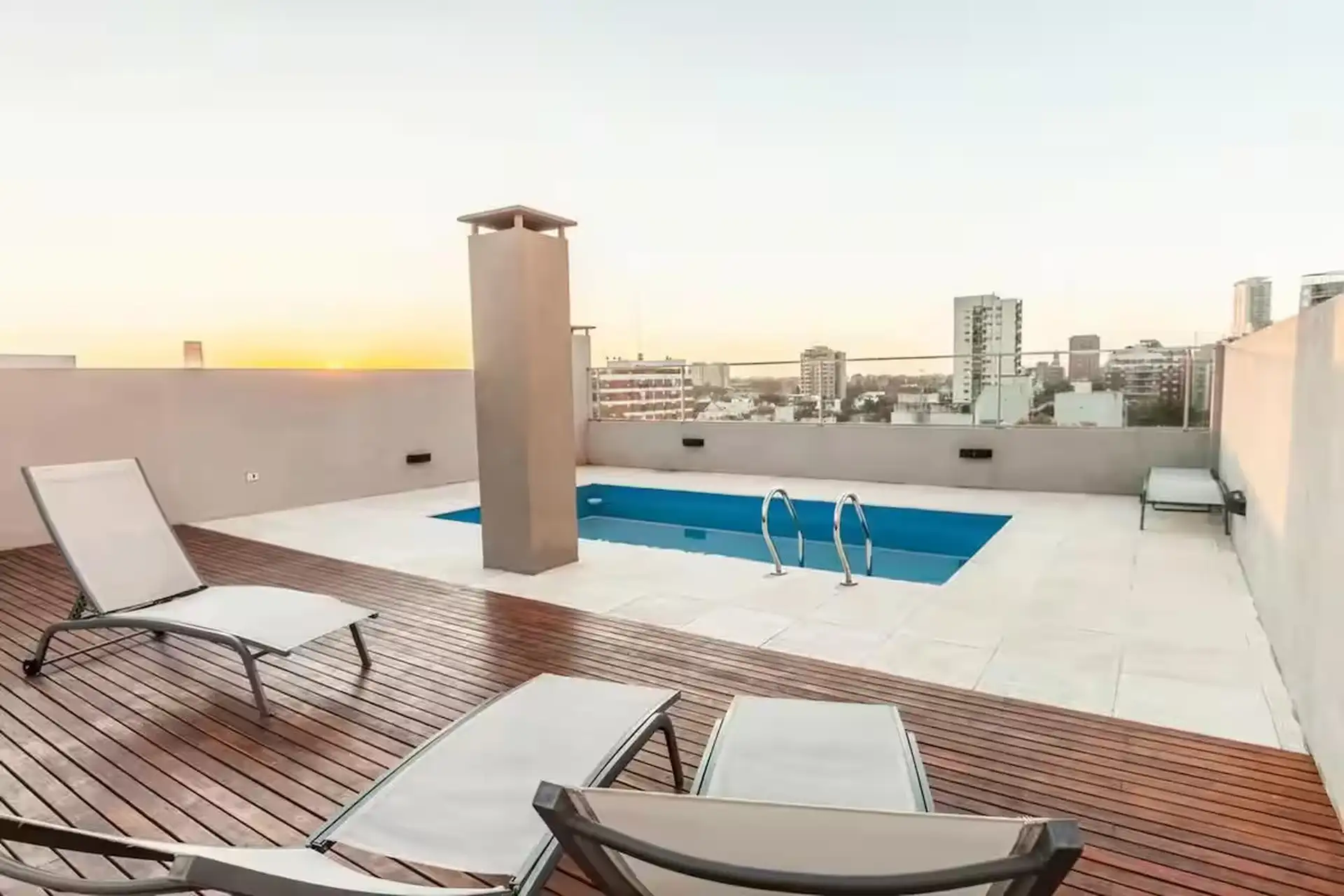 С мебелью двухкомнатная квартира в Saavedra