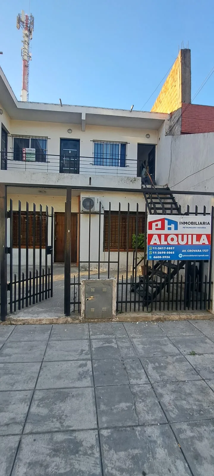 Departamento de 3 ambientes con patio en Tablada