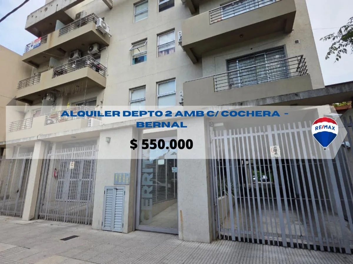 Two-room apartment with parking in Bernal