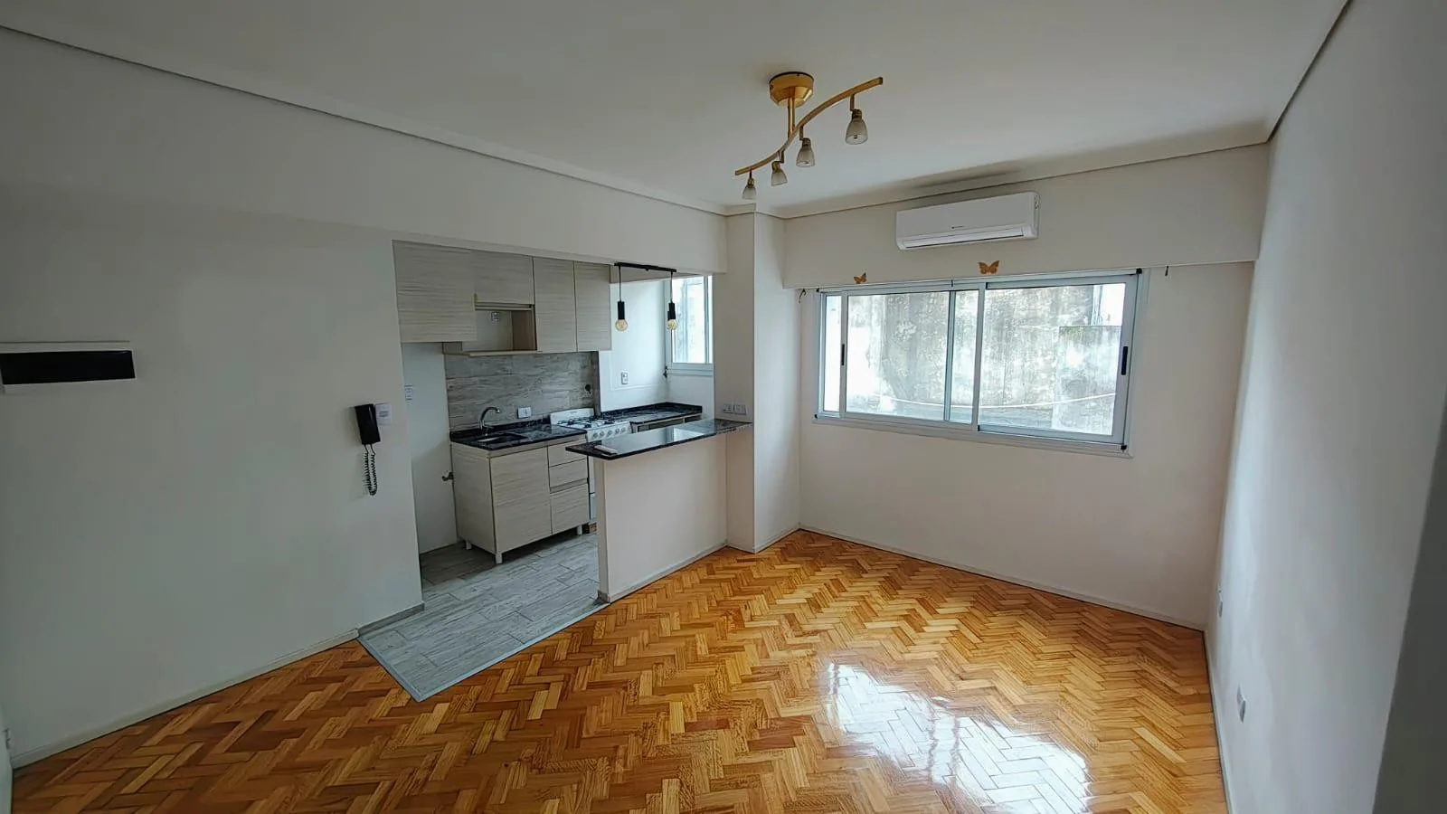 Apartamento de dois ambientes com 1 quarto em Caballito