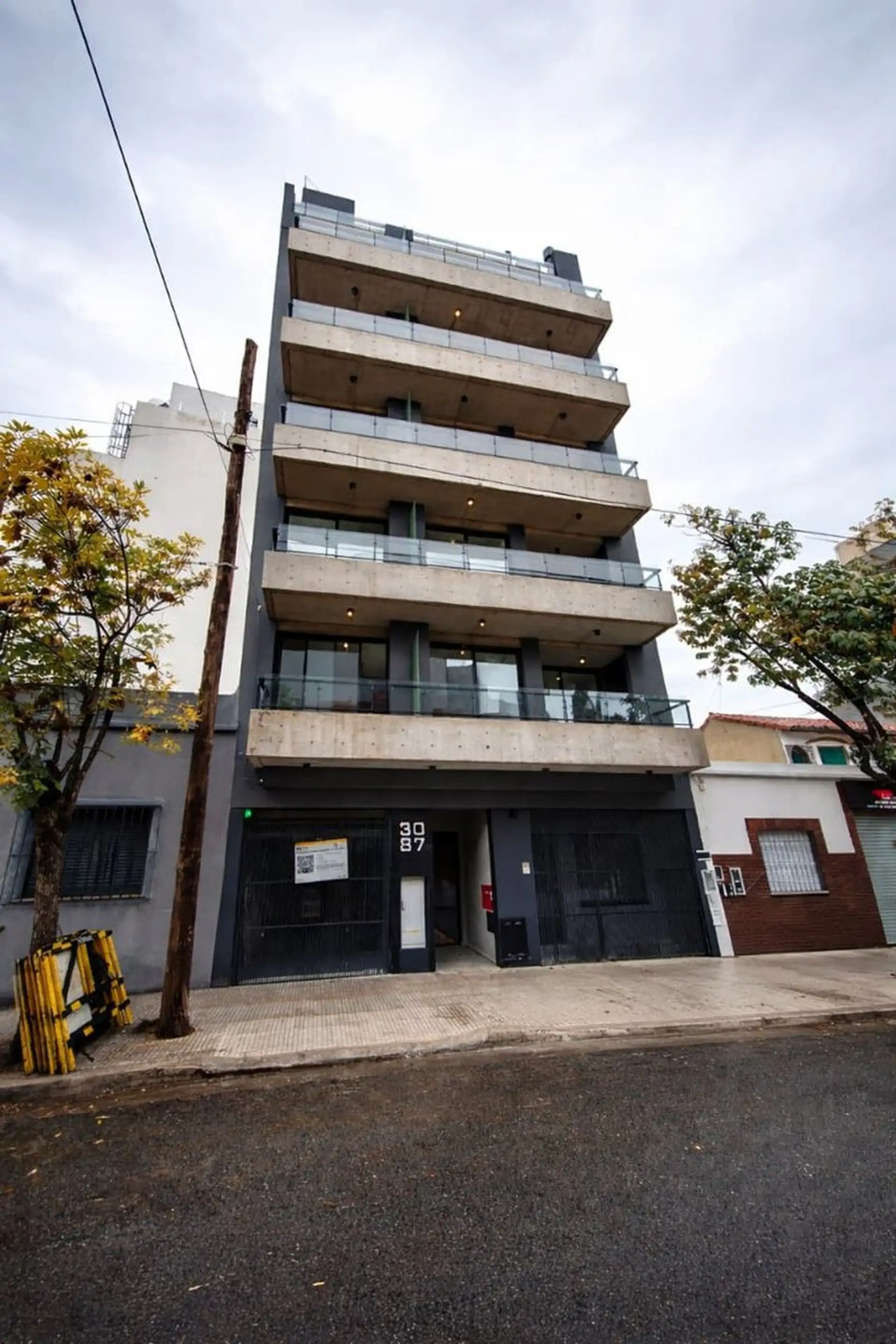 Квартира-студия с балконом в Saavedra