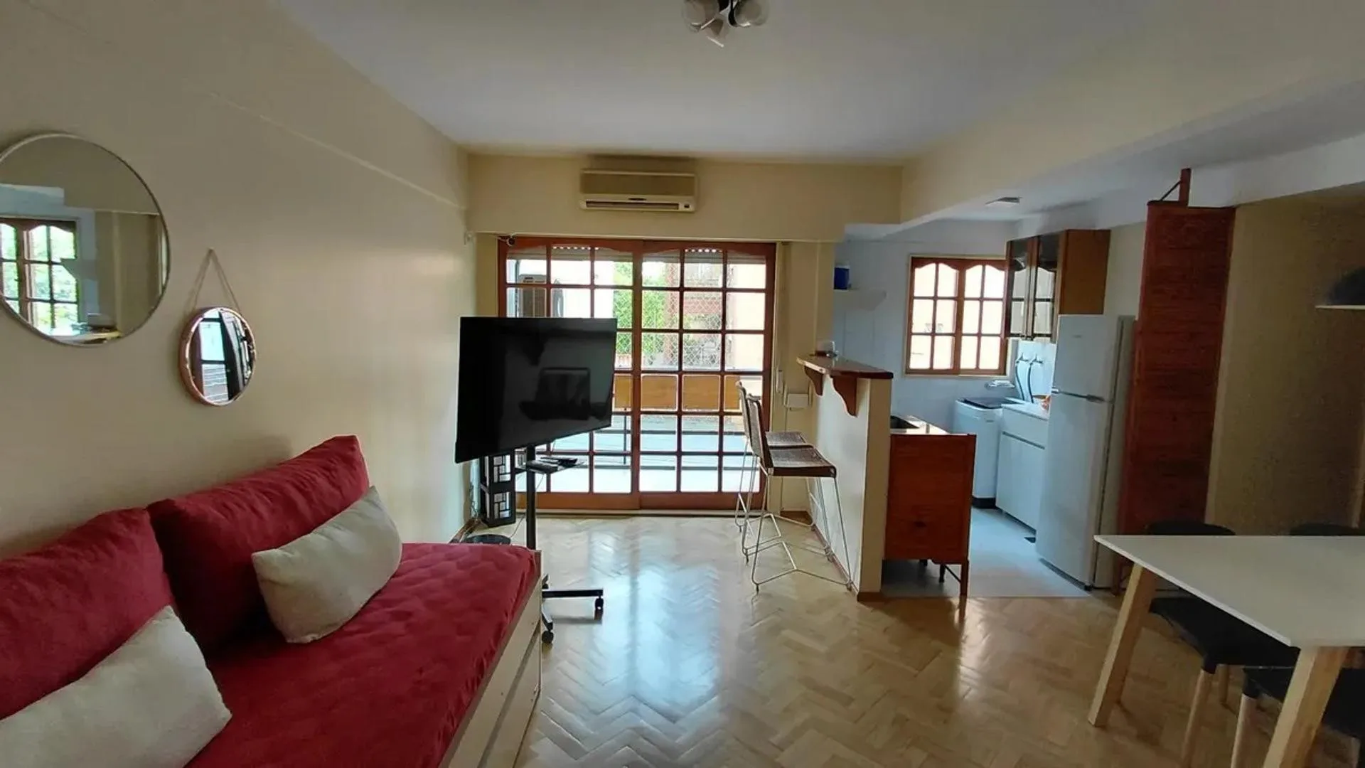 Departamento amoblado de 2 ambientes para 4 personas en Núñez
