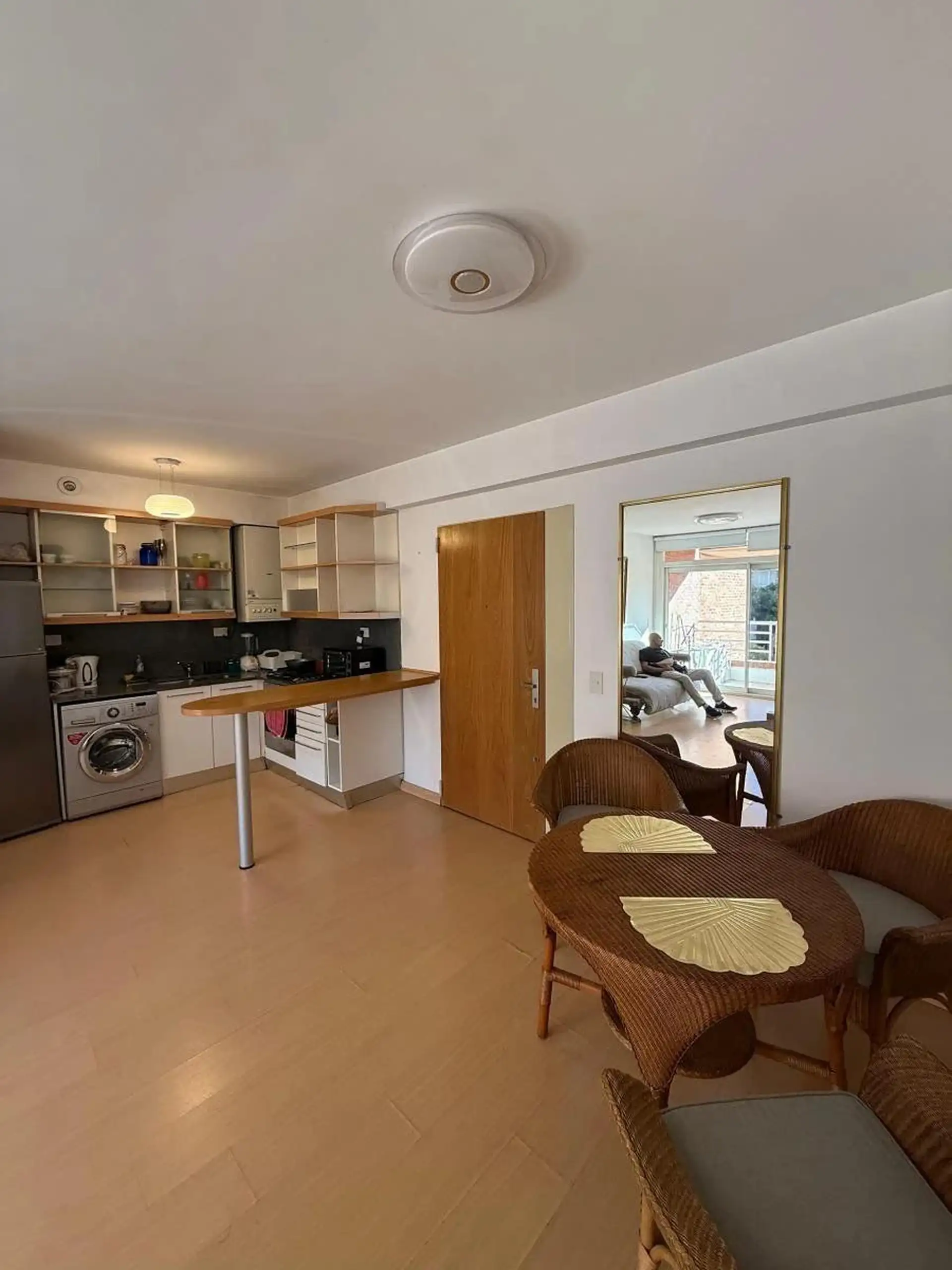 Furnished studio apartment on Av. del Libertador, Buenos Aires