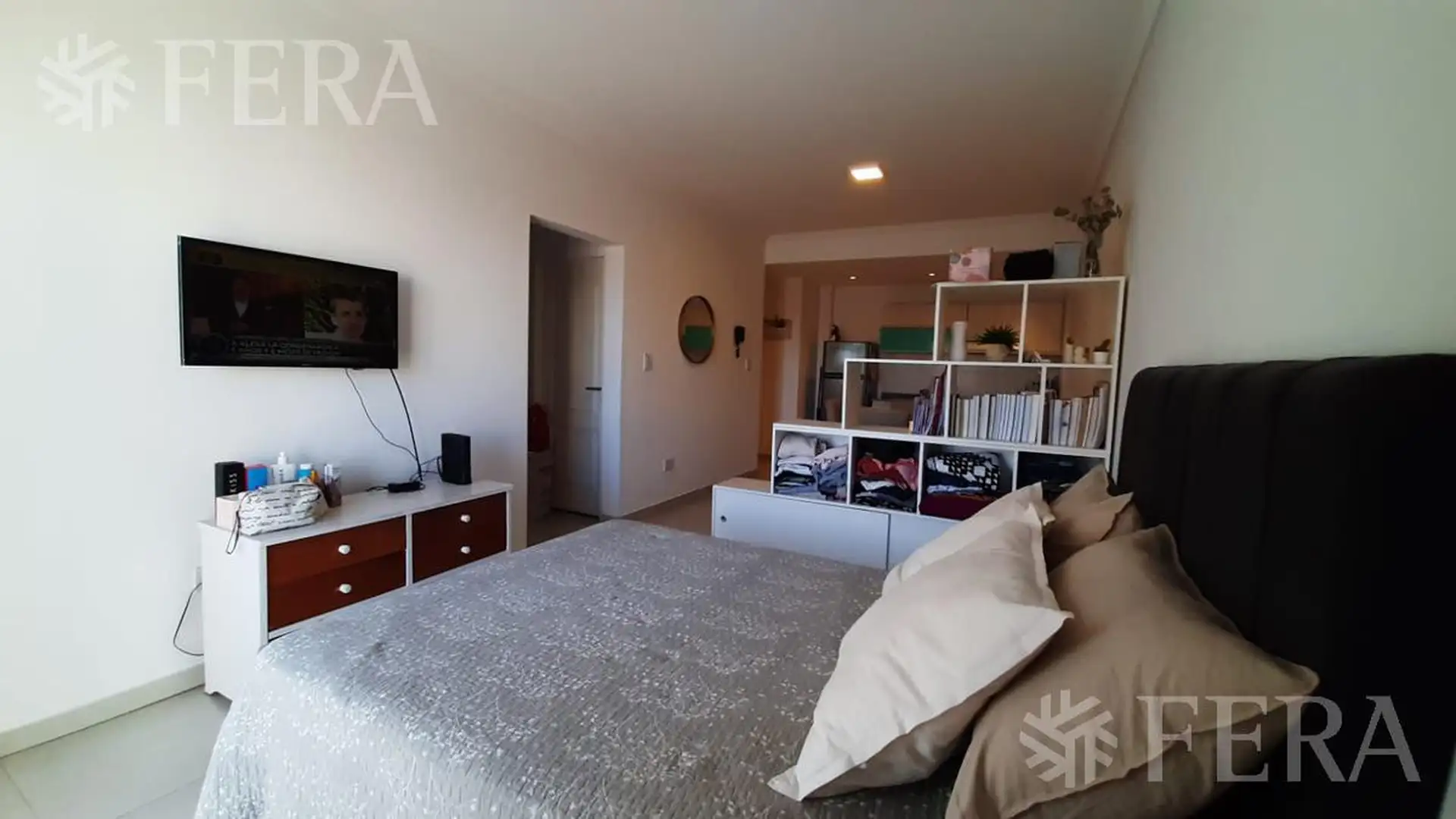 Studio apartment at the back of the building on a fifth floor in Avellaneda