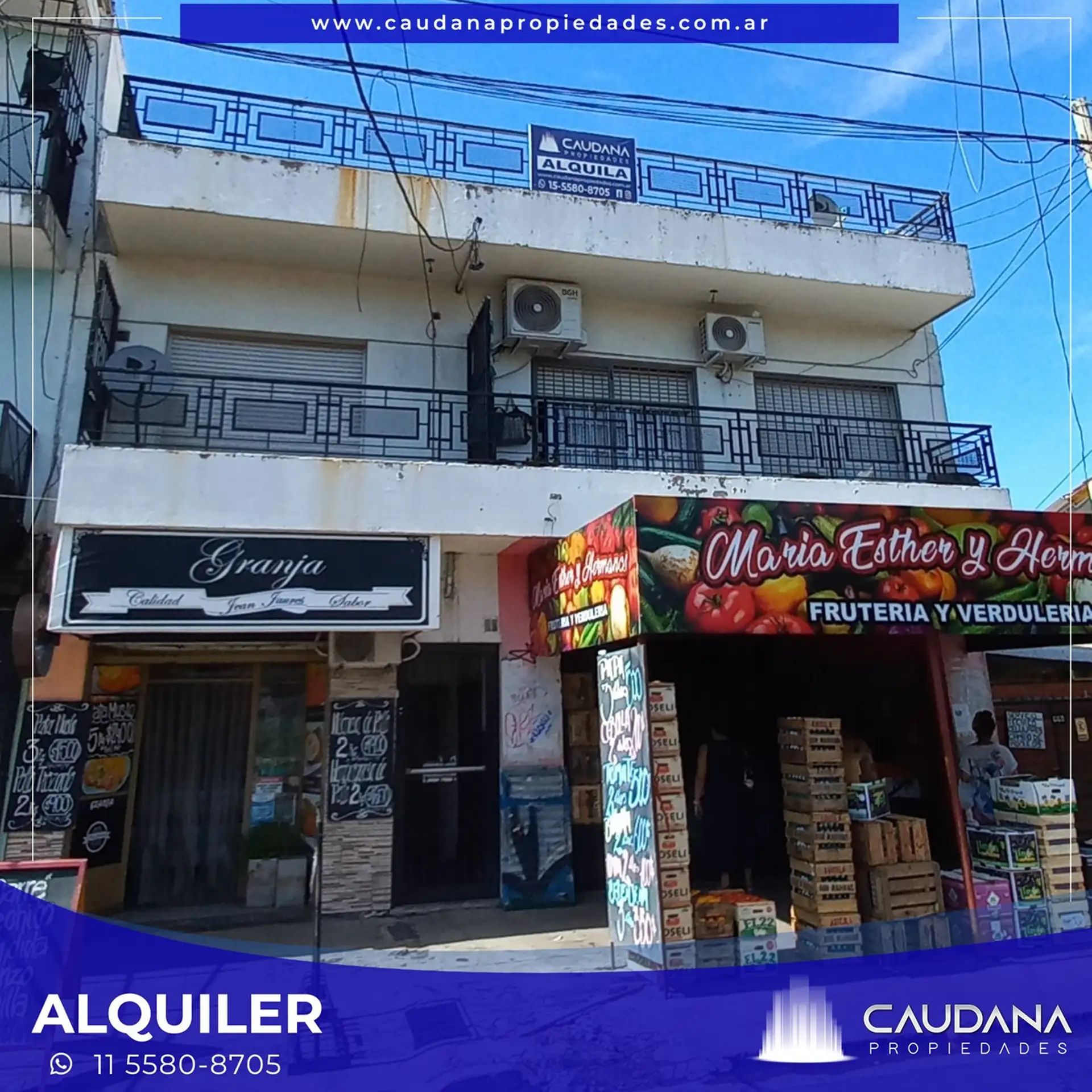 Two-room apartment on the first floor in Isidro Casanova