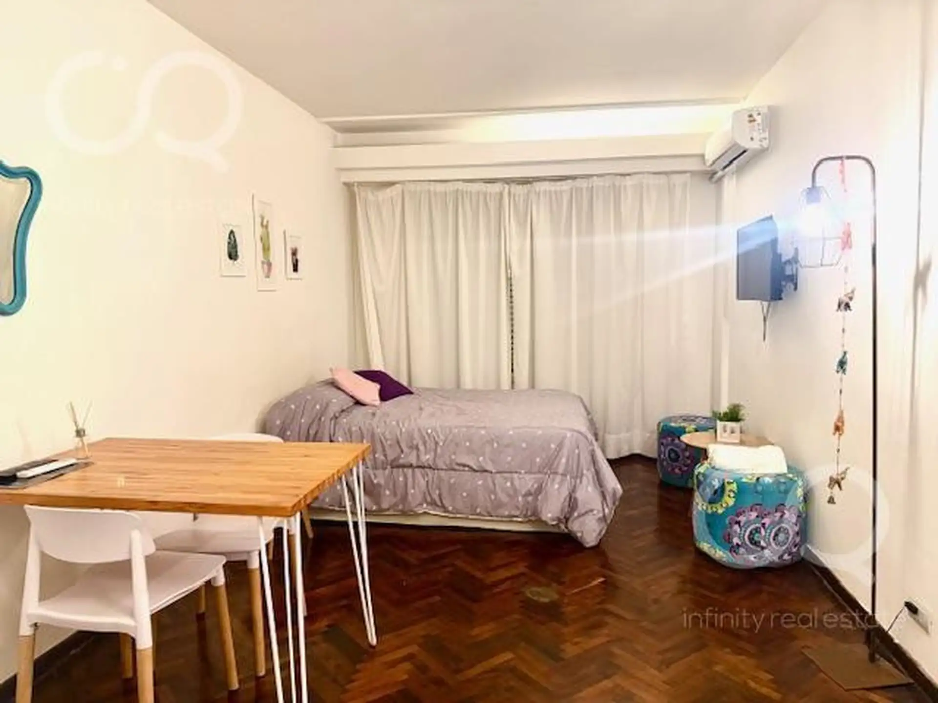 Monoambiente amoblado con 1 baño en Retiro