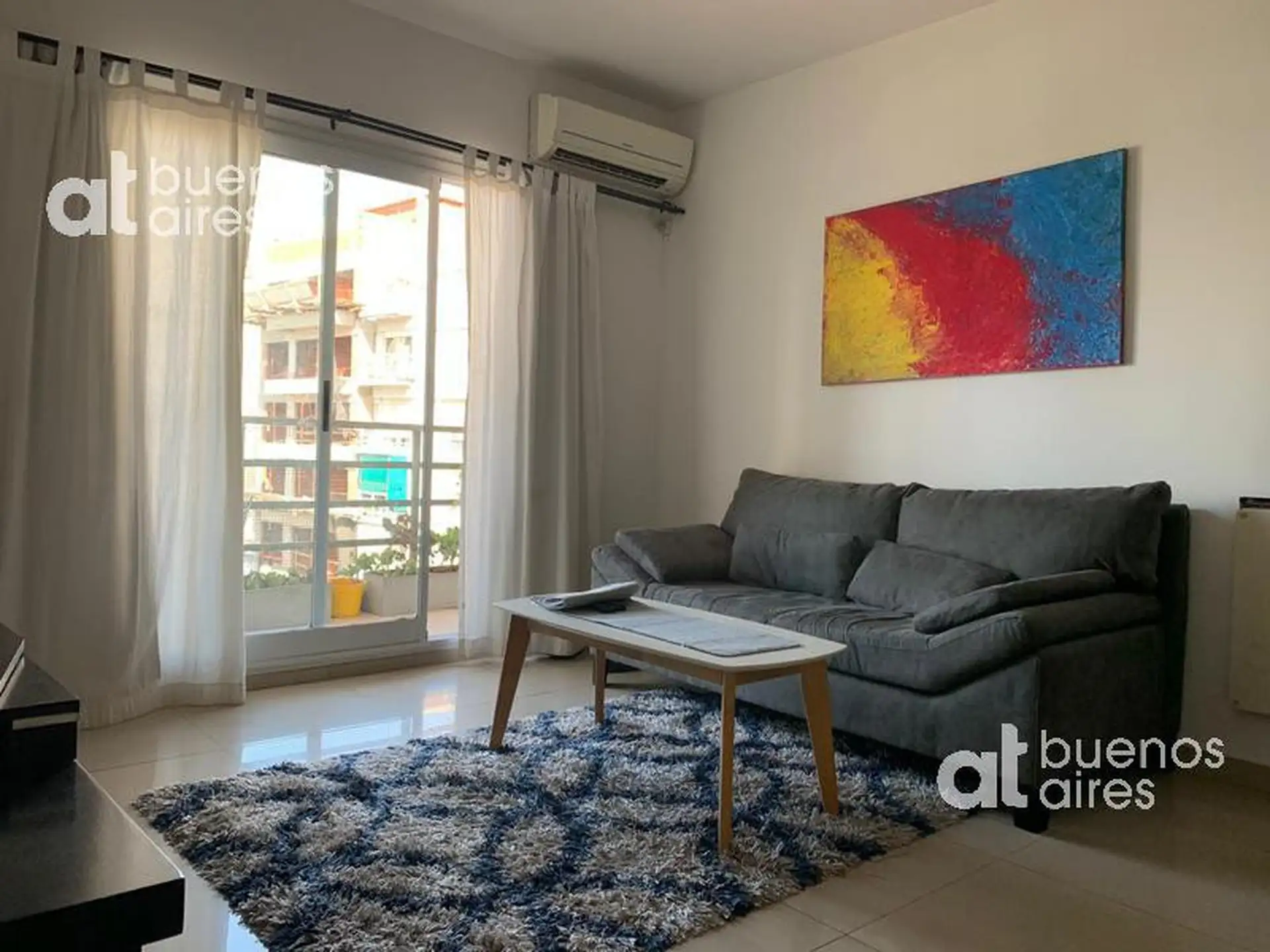 Двухкомнатная квартира с мебелью в Caballito