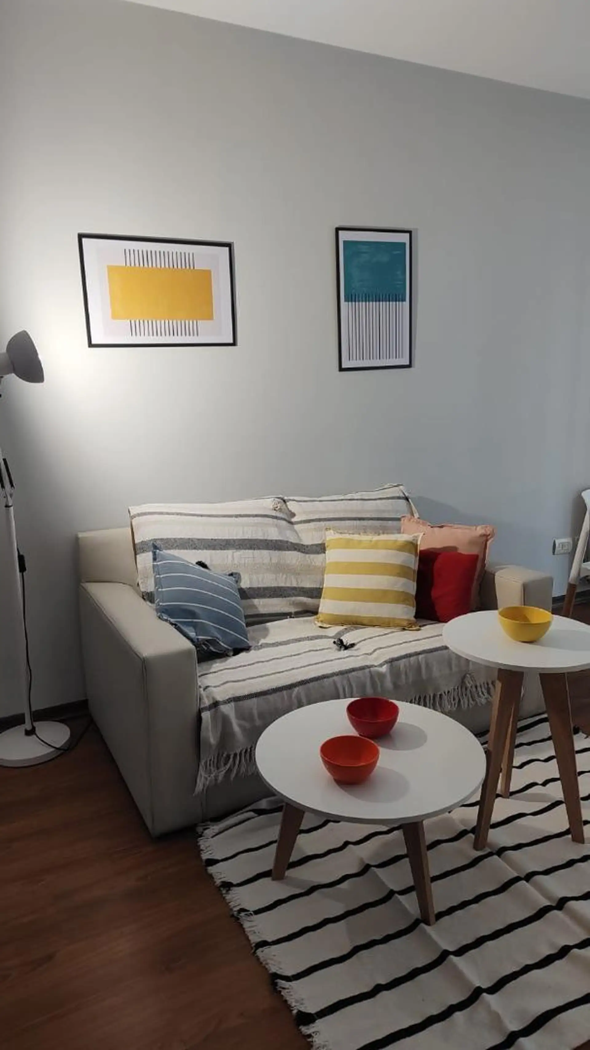 Mobiliado de dois ambientes com varanda e piscina em Recoleta