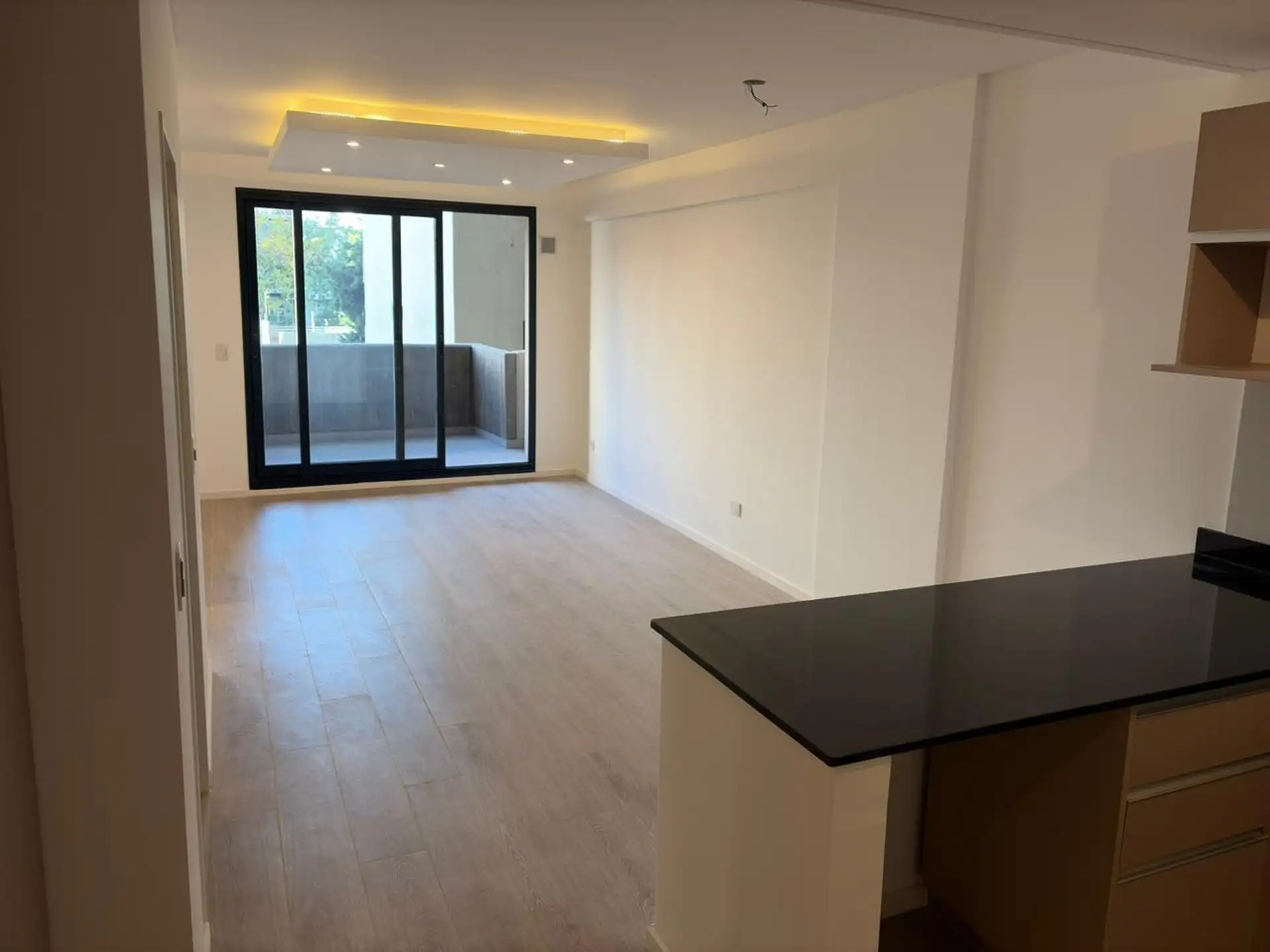 Apartamento de dois ambientes novo com varanda em Caballito
