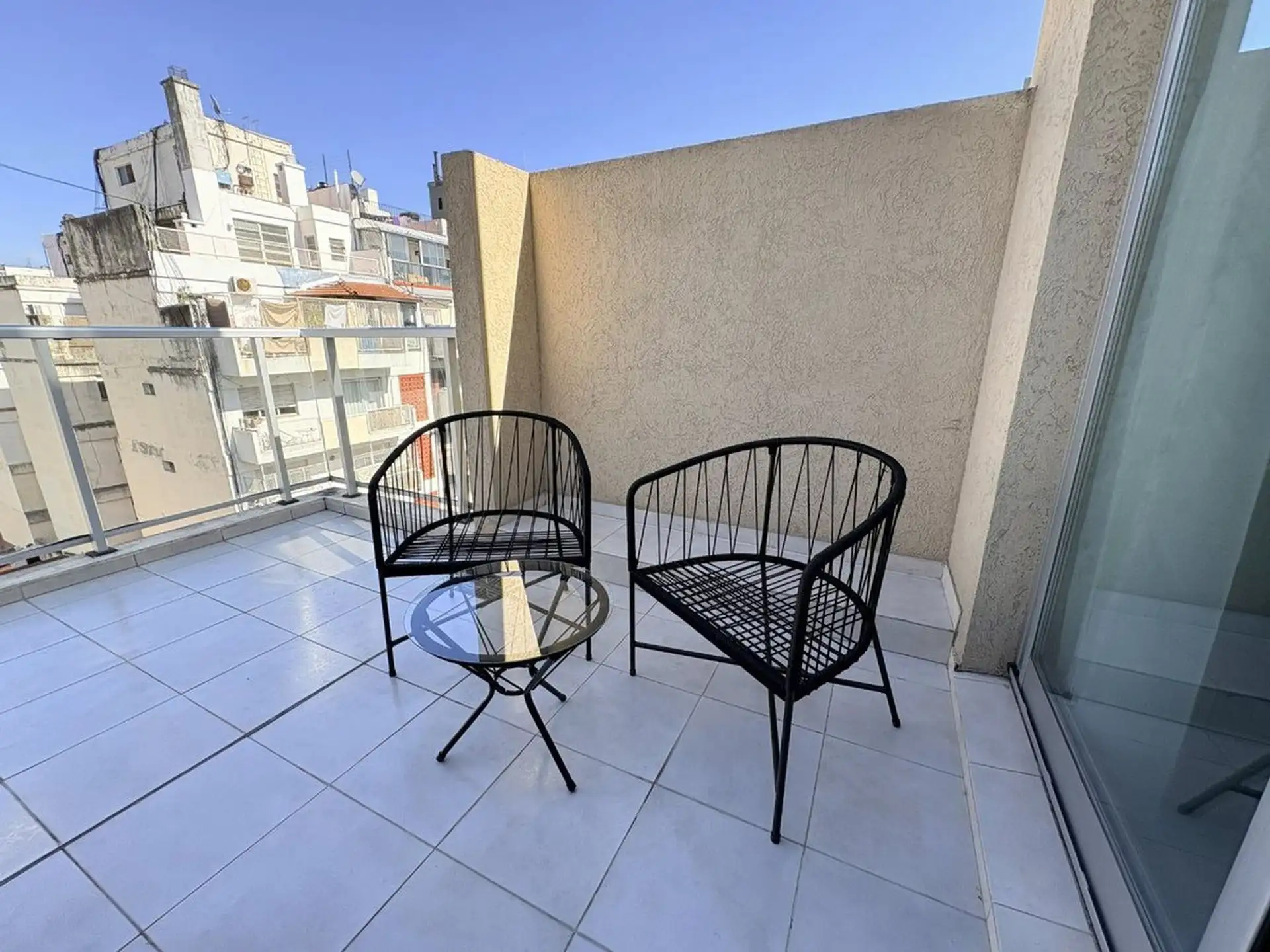 Brand new studio apartment with terrace balcony in Recoleta