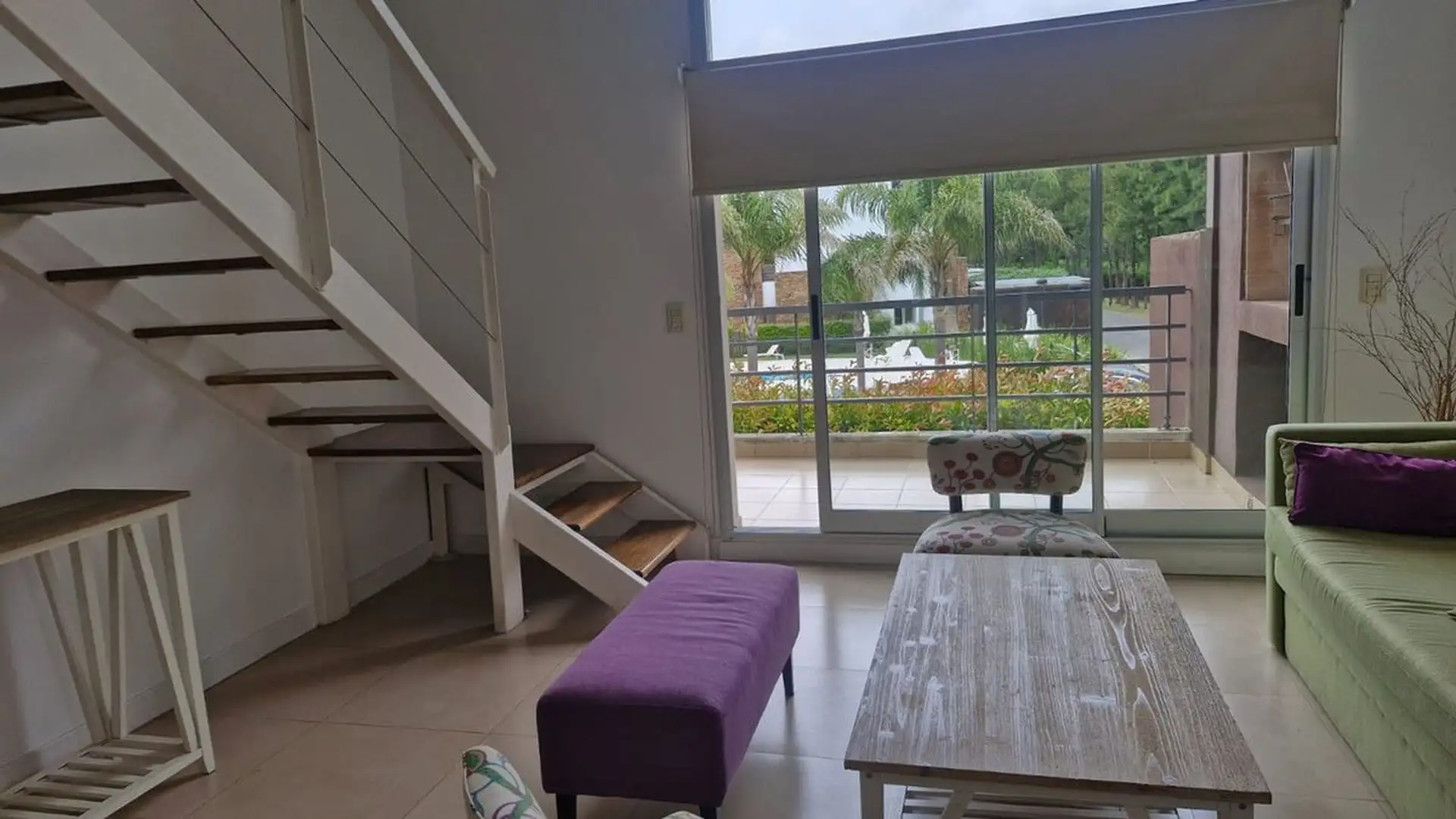 Departamento duplex de 2 ambientes con balcón y parrilla en Nordelta