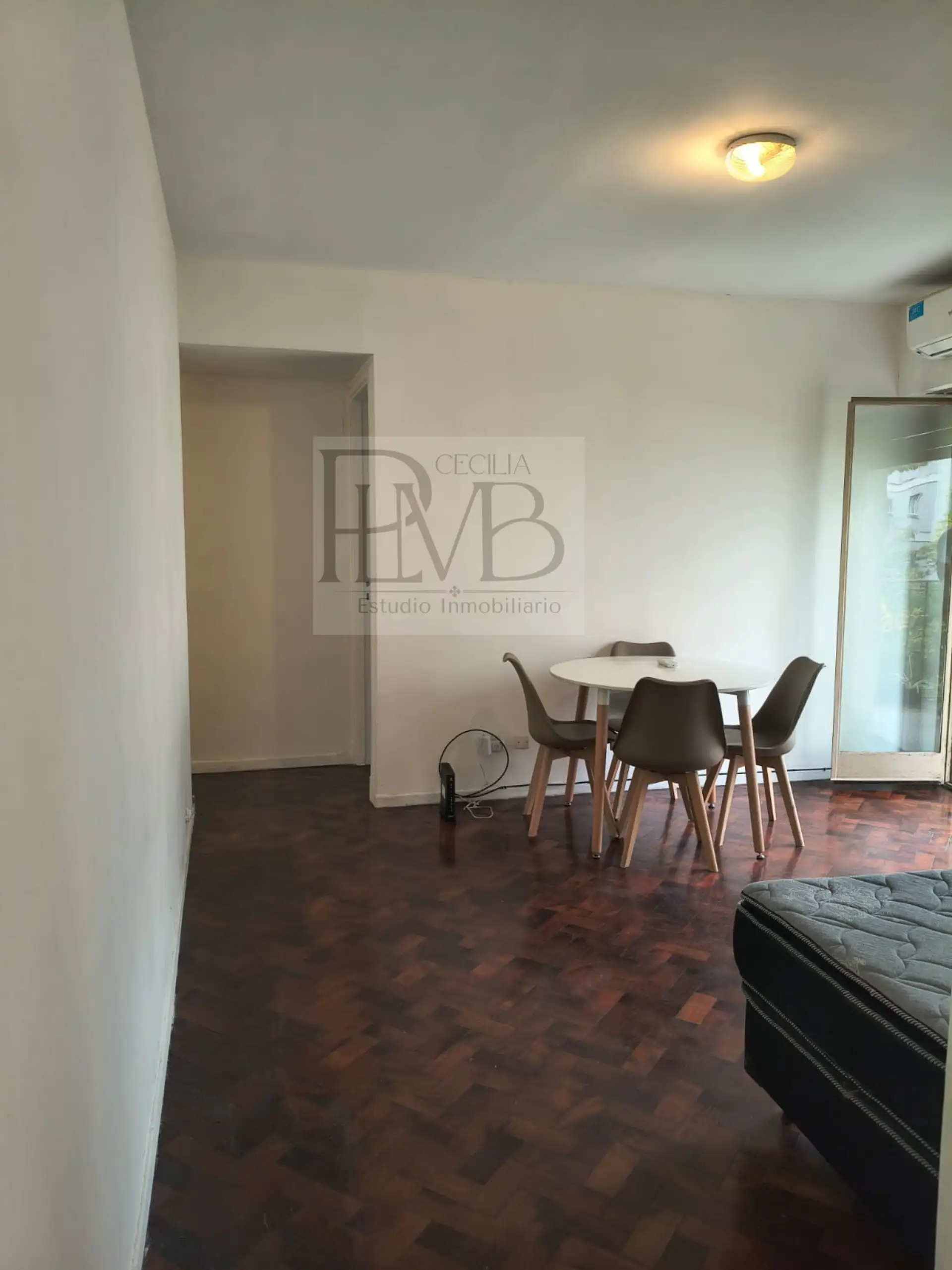 Apartamento de 1 quarto com varanda em Palermo