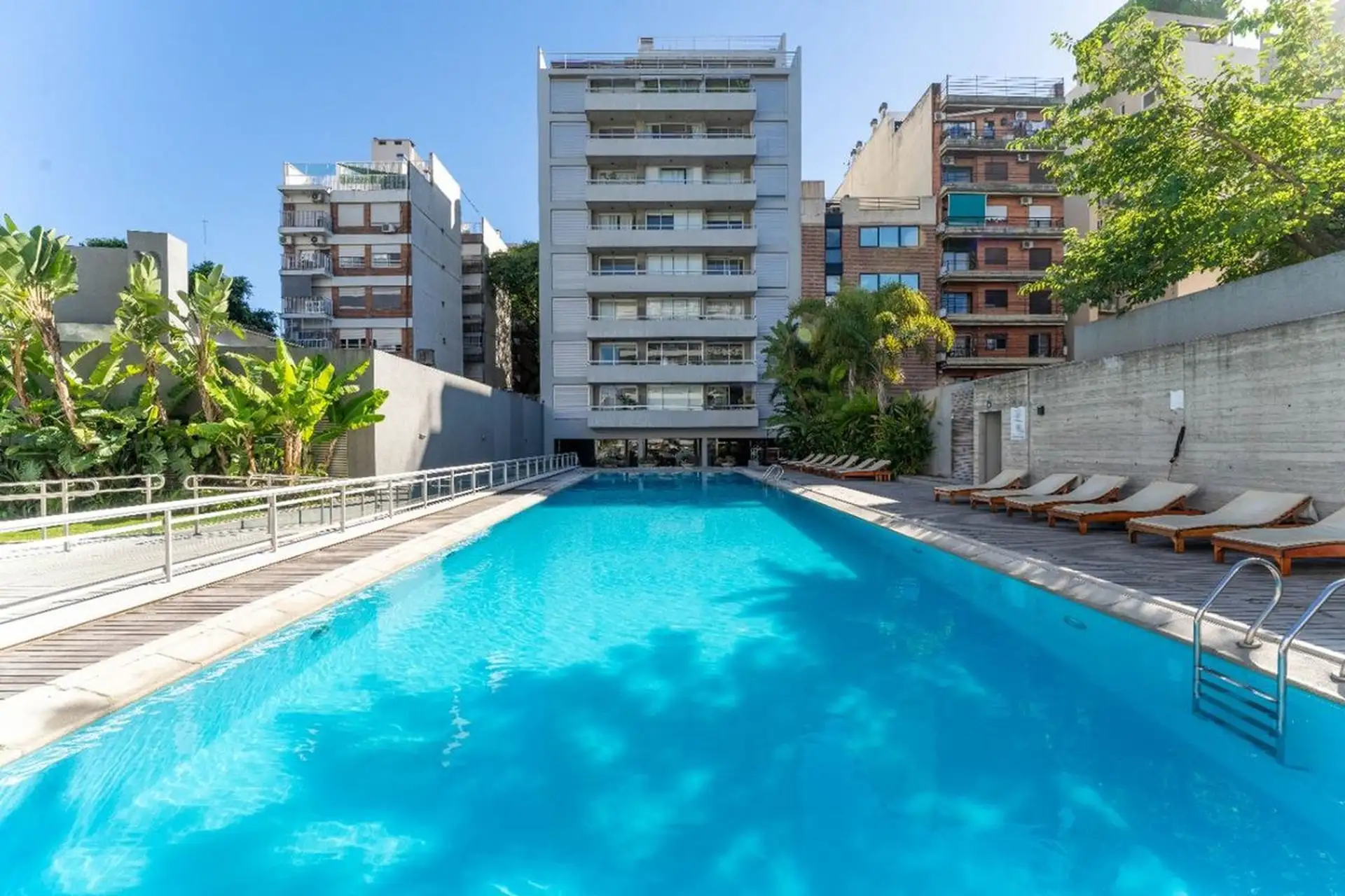 Apartamento tipo kitnet no térreo de Chacarita