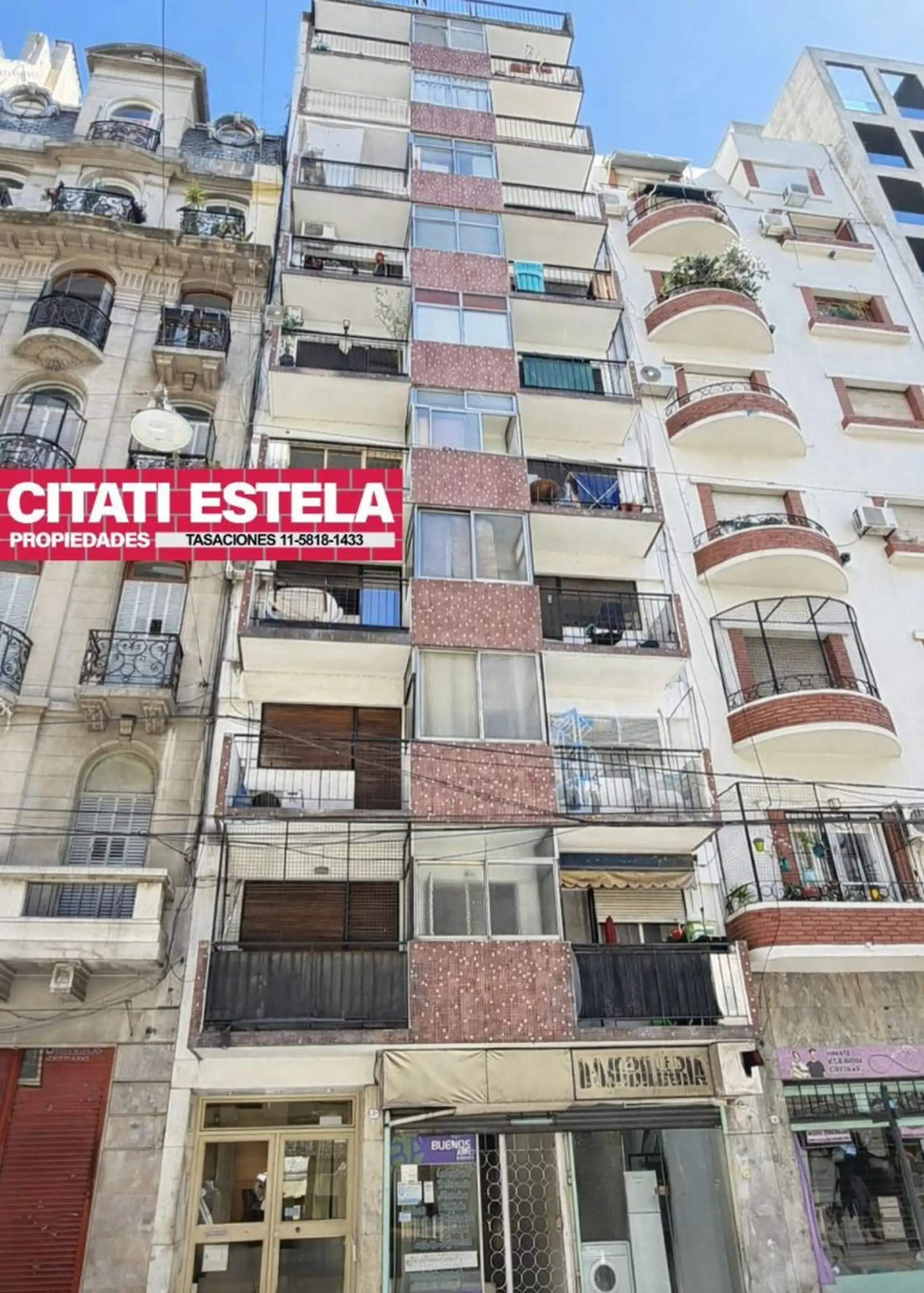 Apartamento de três ambientes com 2 dormitórios em Balvanera