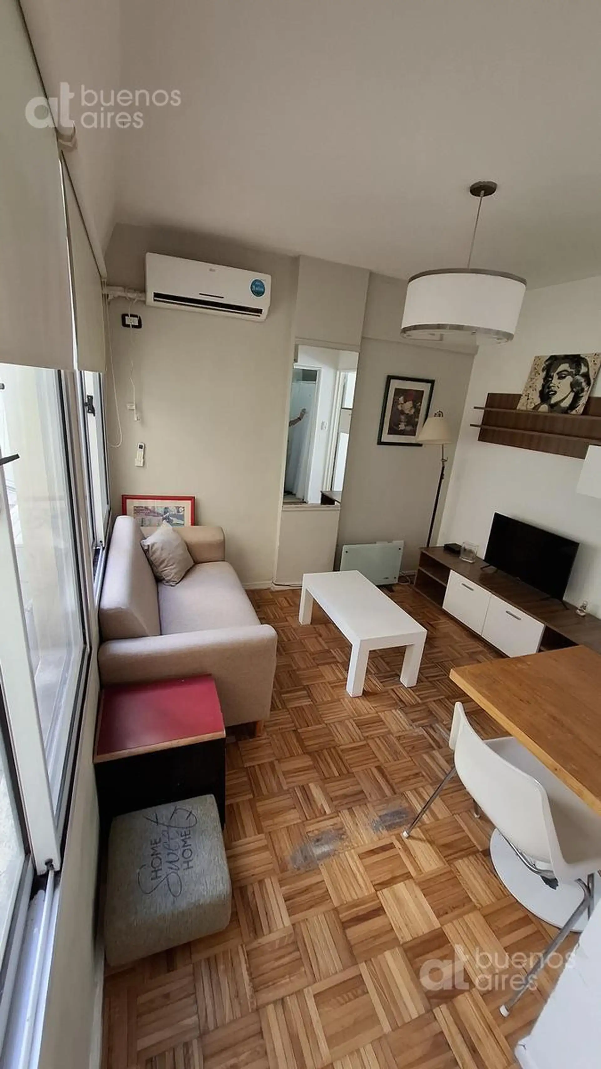 Departamento amoblado de 2 ambientes en Retiro