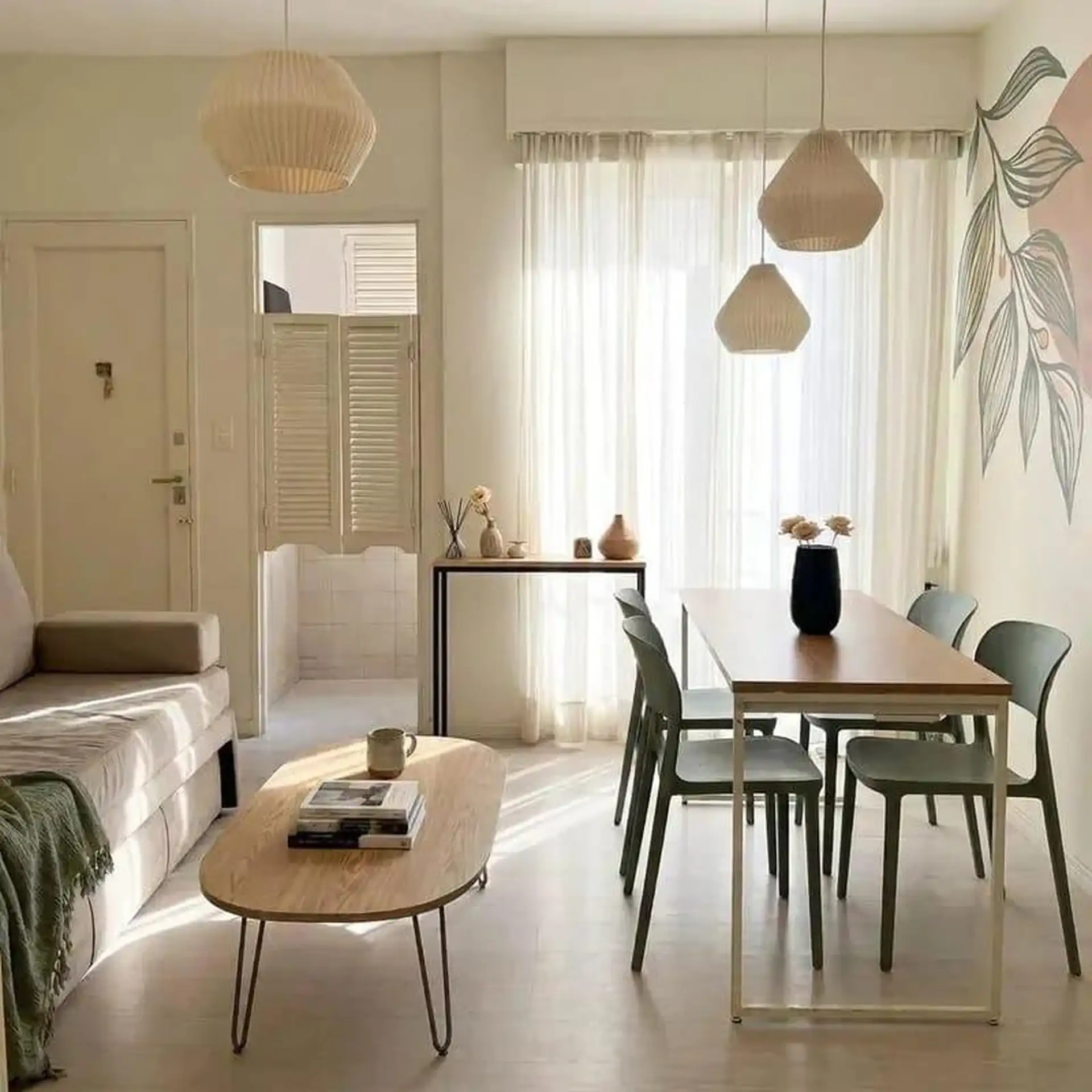 Квартира с 1 спальней в Caballito