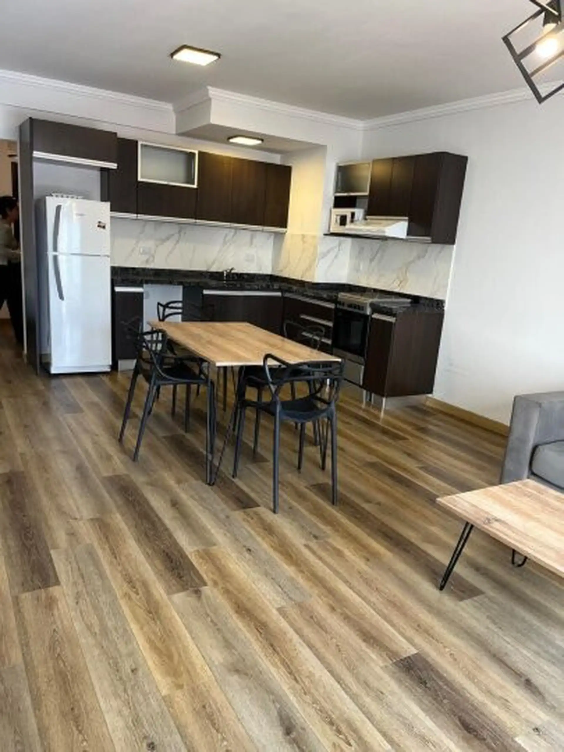 Apartamento de dois ambientes mobiliado em Caballito