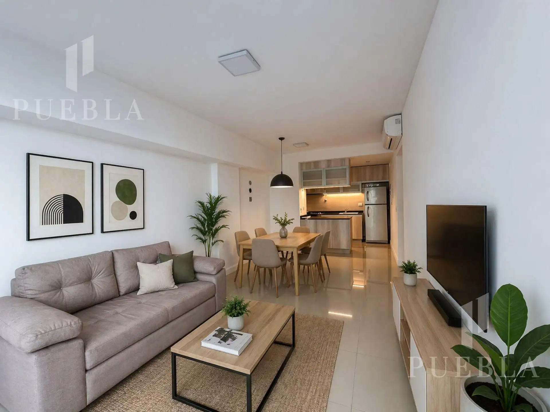 Three-room apartment with parking in Recoleta