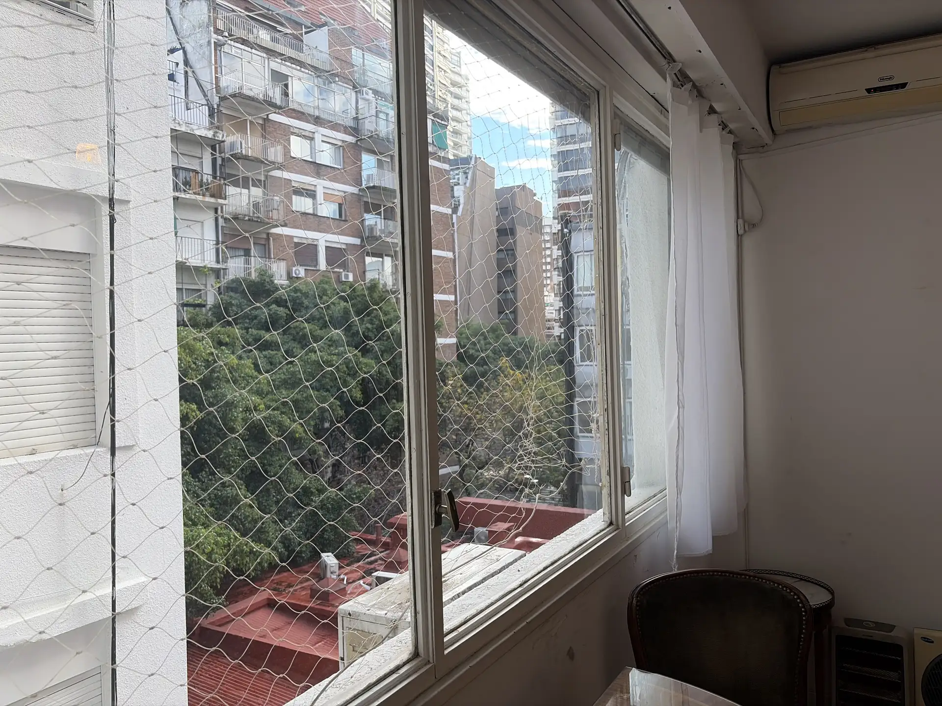 Apartamento de dois ambientes com 1 quarto em Palermo