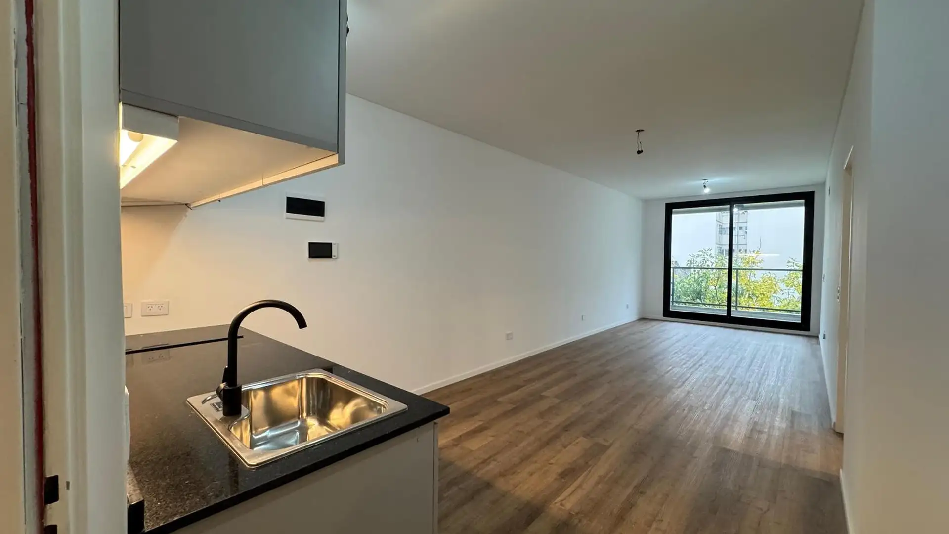 Departamento de 1 ambiente a estrenar en Villa del Parque con balcón