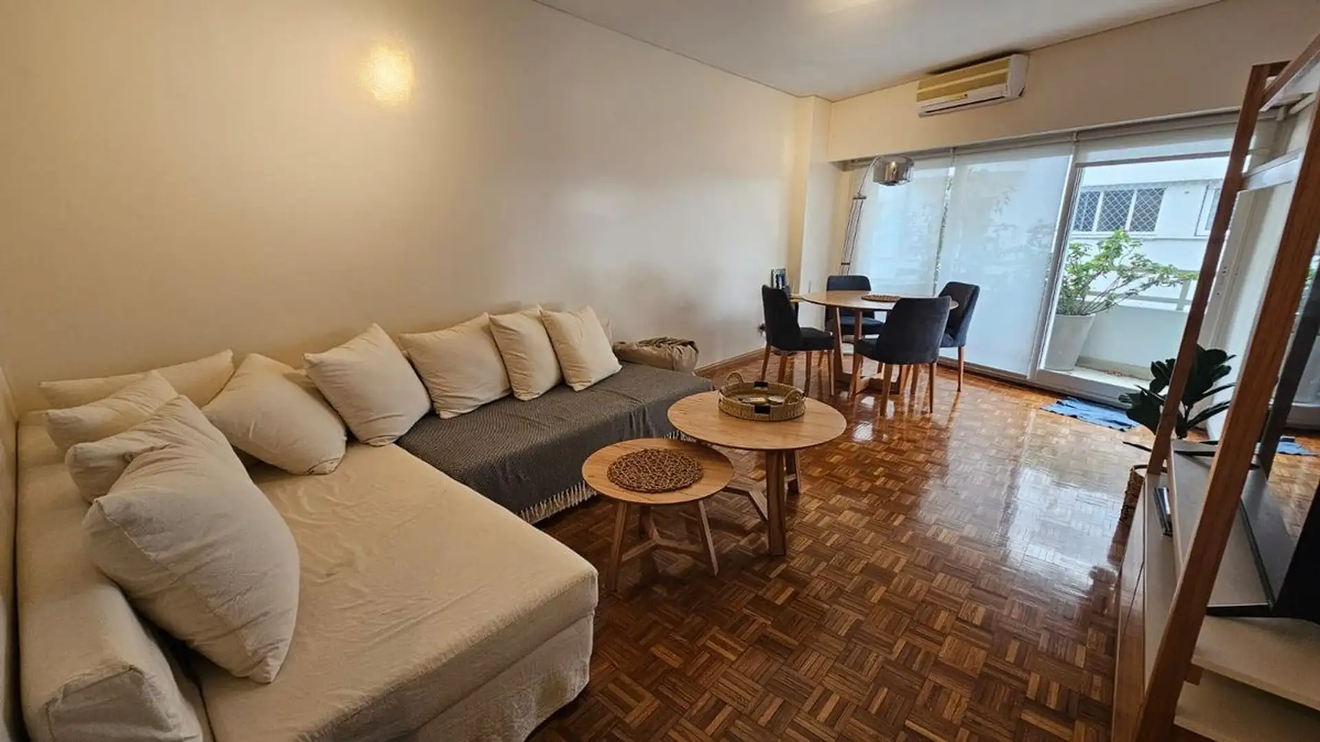 Apartamento de 3 ambientes mobiliado em Recoleta