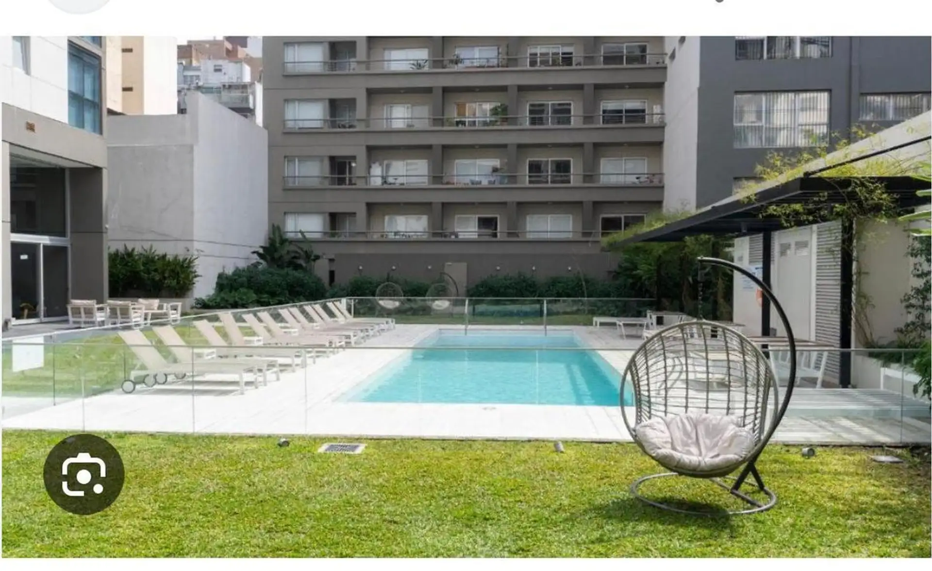 Monoambiente en contrafrente en Villa Crespo