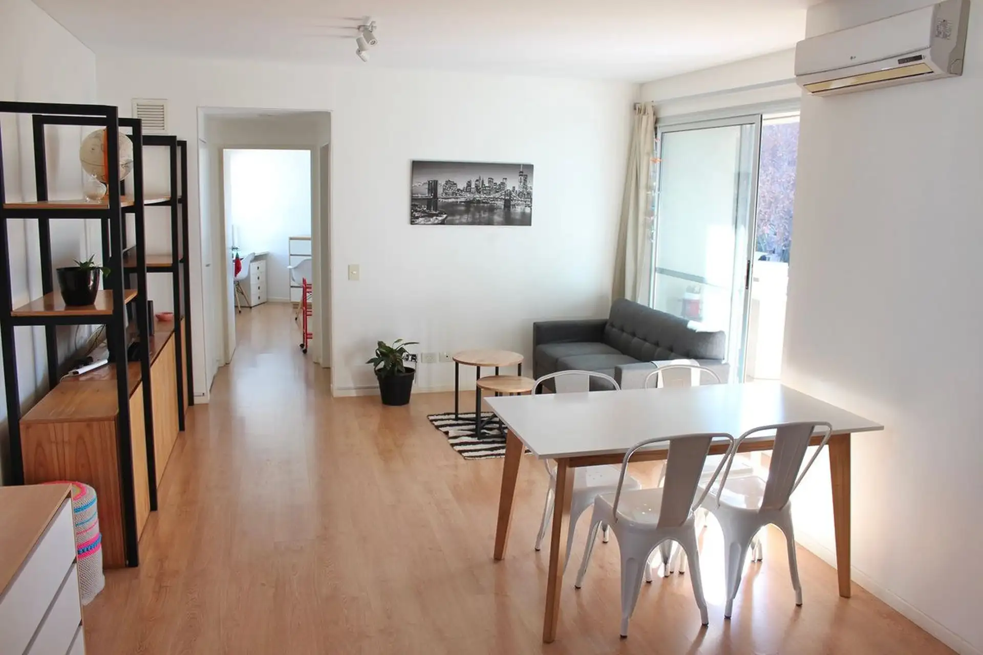 Furnished one-bedroom two-room apartment in Belgrano R