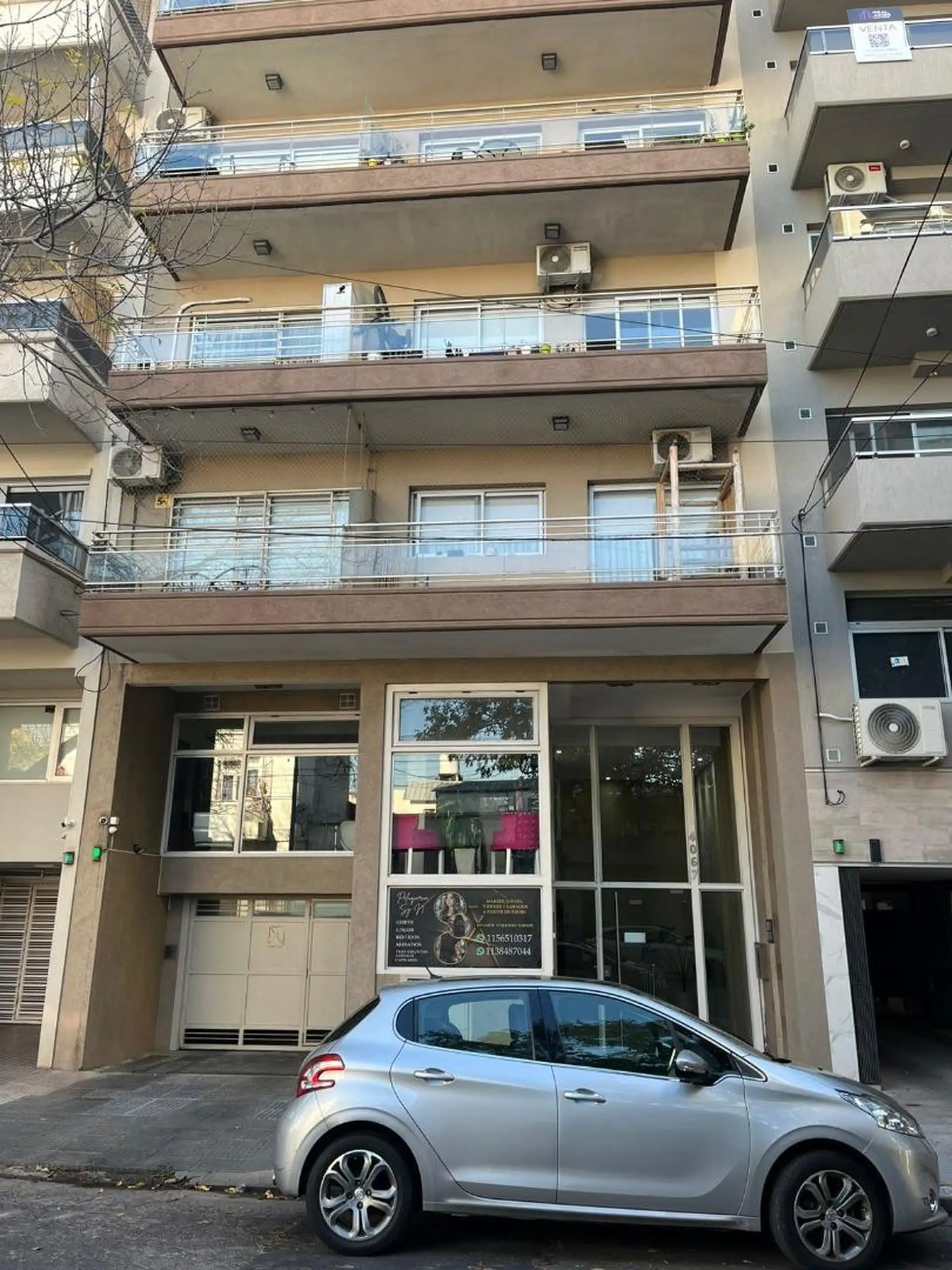 Kitnet com varanda em Villa del Parque