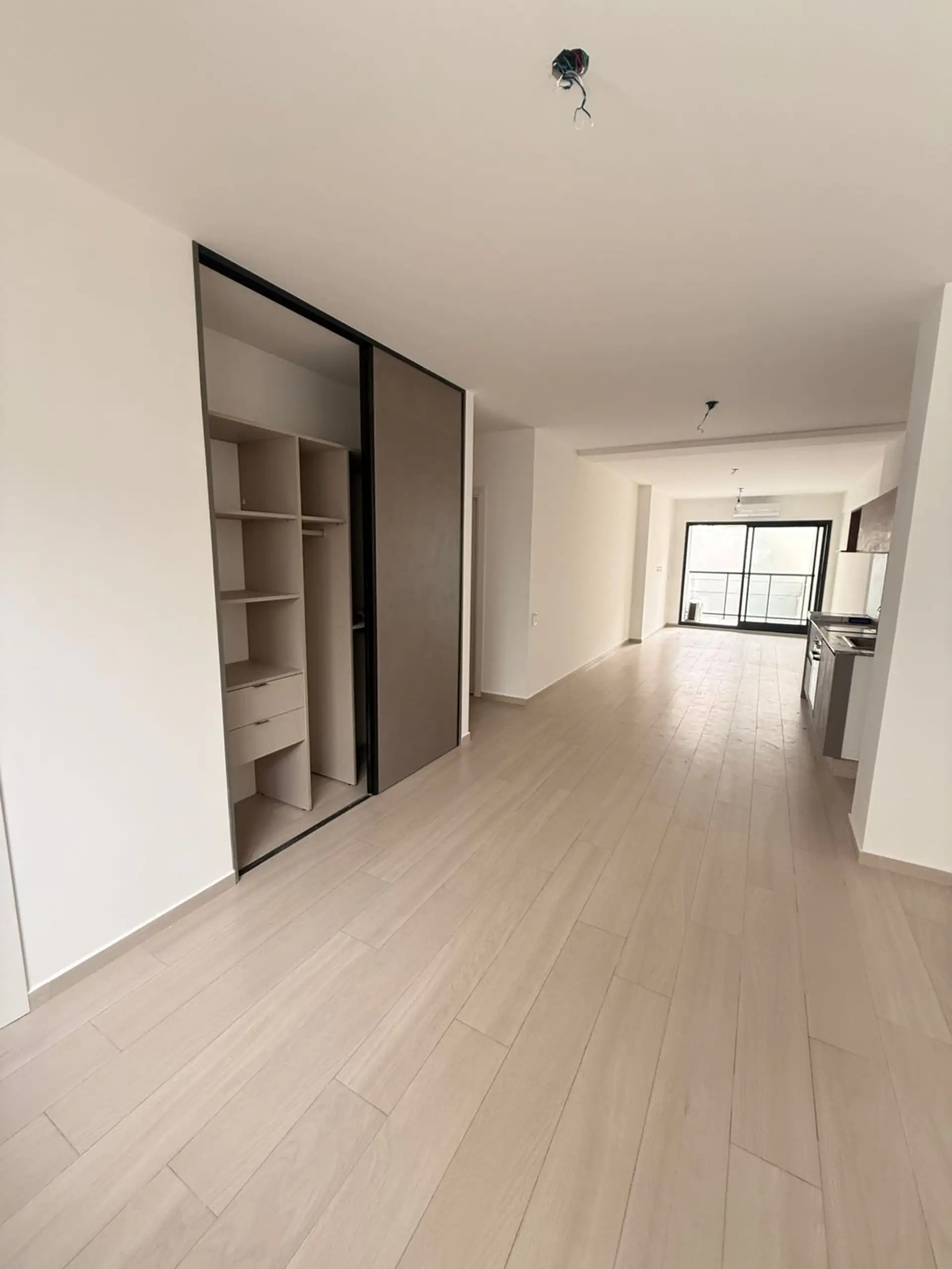 Квартира-студия с 1 спальней и балконом в Villa Crespo